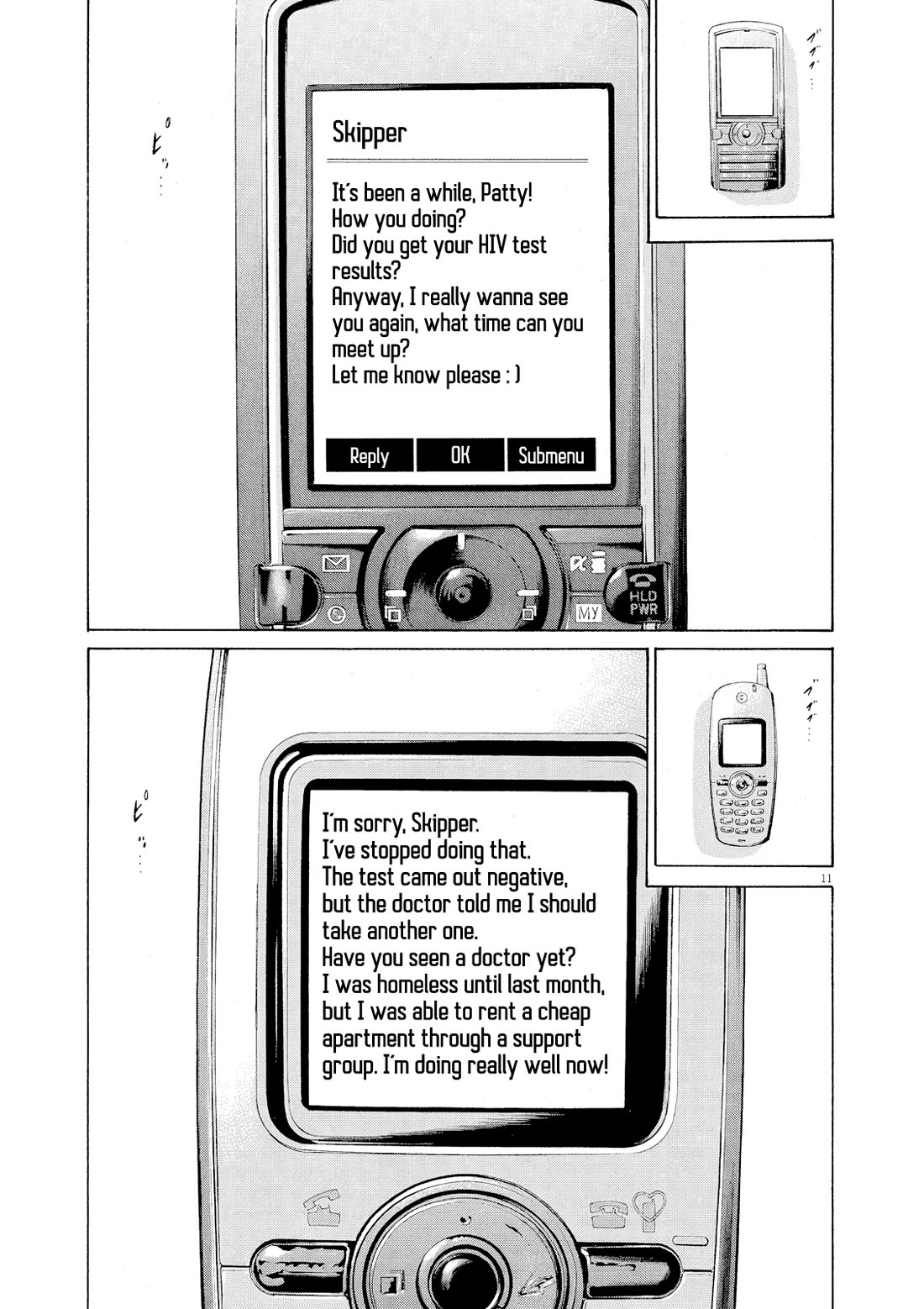 Yamikin Ushijima-kun Chapter 156 page 10 - Chapter 156: The Hotline Girl 10