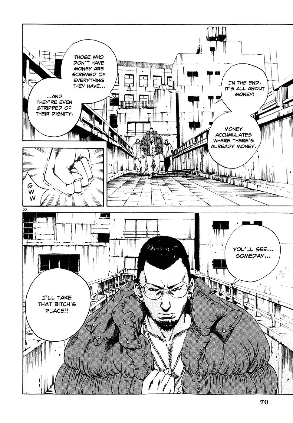 Yamikin Ushijima-kun Chapter 2 page 22 - Chapter 2: Ushijima, the Debtors and the Sponsor