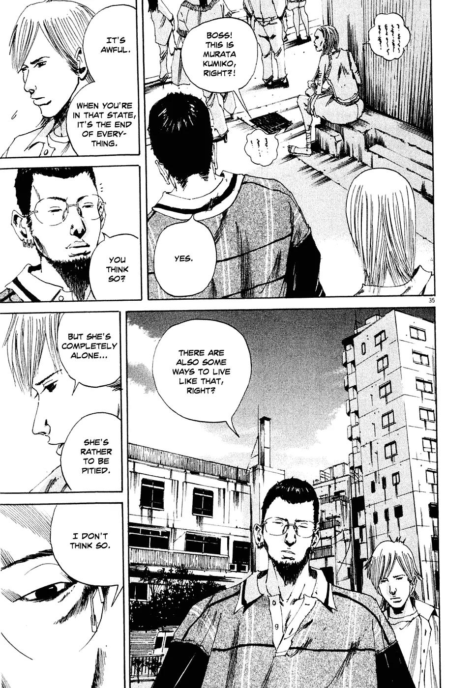 Yamikin Ushijima-kun Chapter 4 page 35 - Chapter 4: The Young Woman (Part 2)