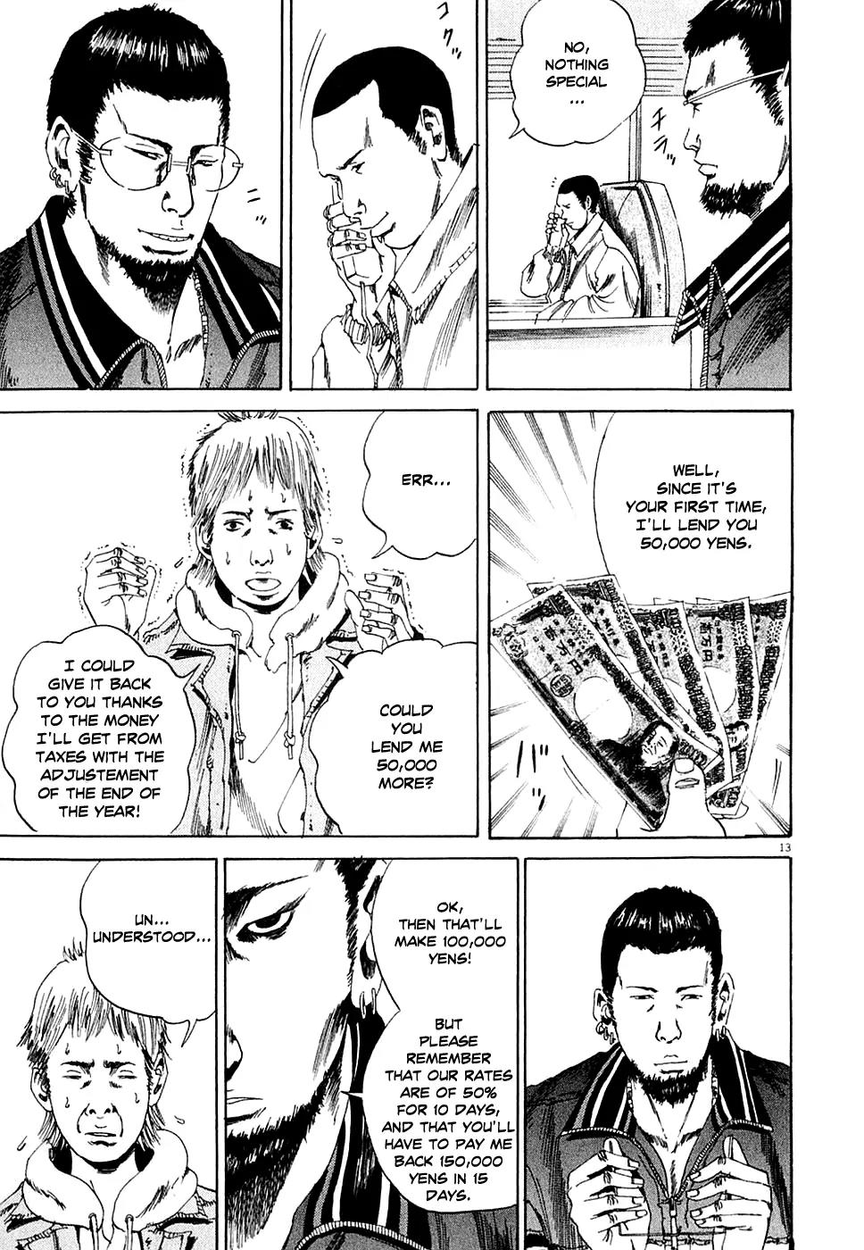 Yamikin Ushijima-kun Chapter 6 page 13 - Chapter 6: The Yamikin Hunter (Part 1)