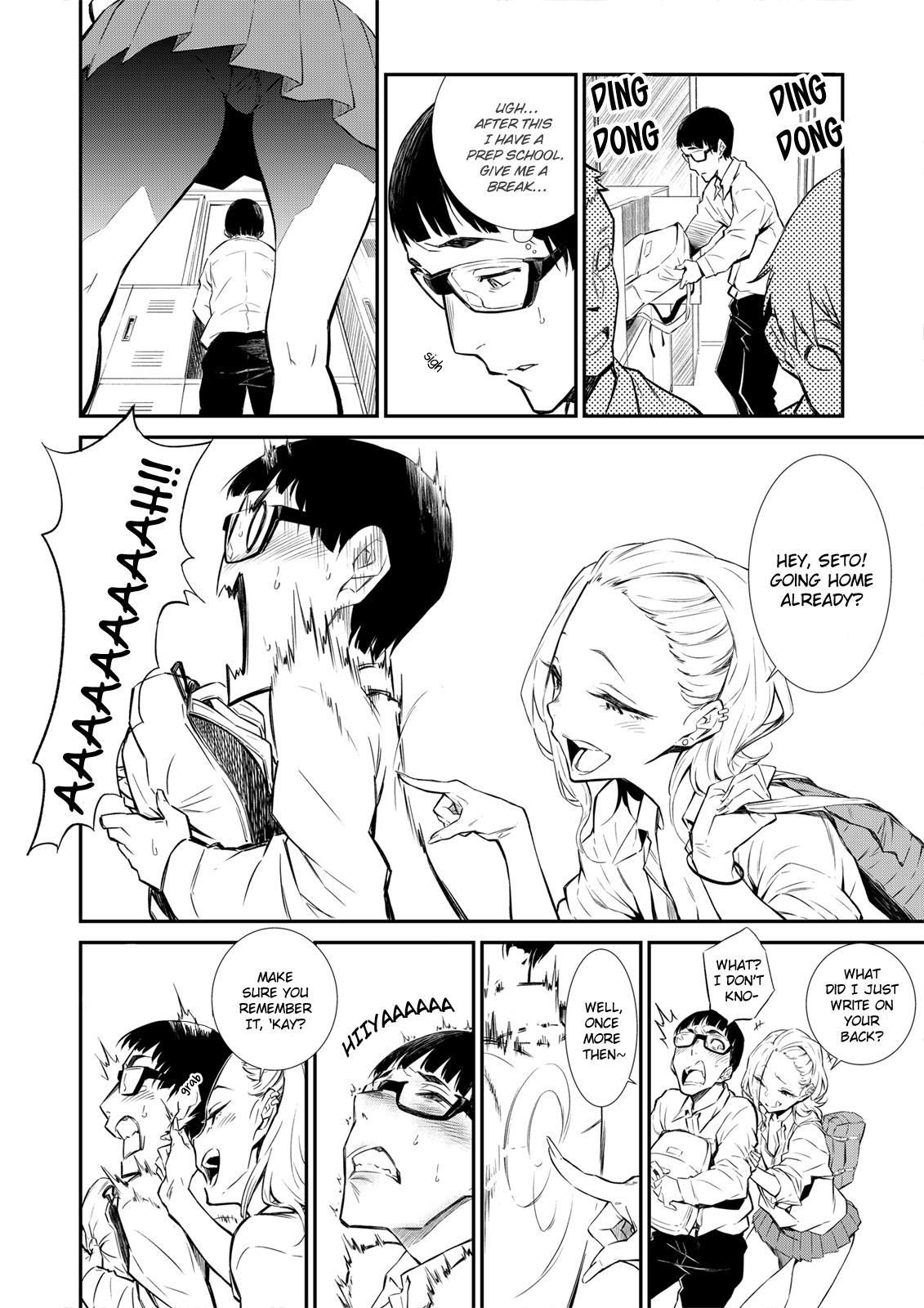 Yancha Gal no Anjou-san (Web) Chapter 7 page 1 - Chapter 7: Pixiv Short