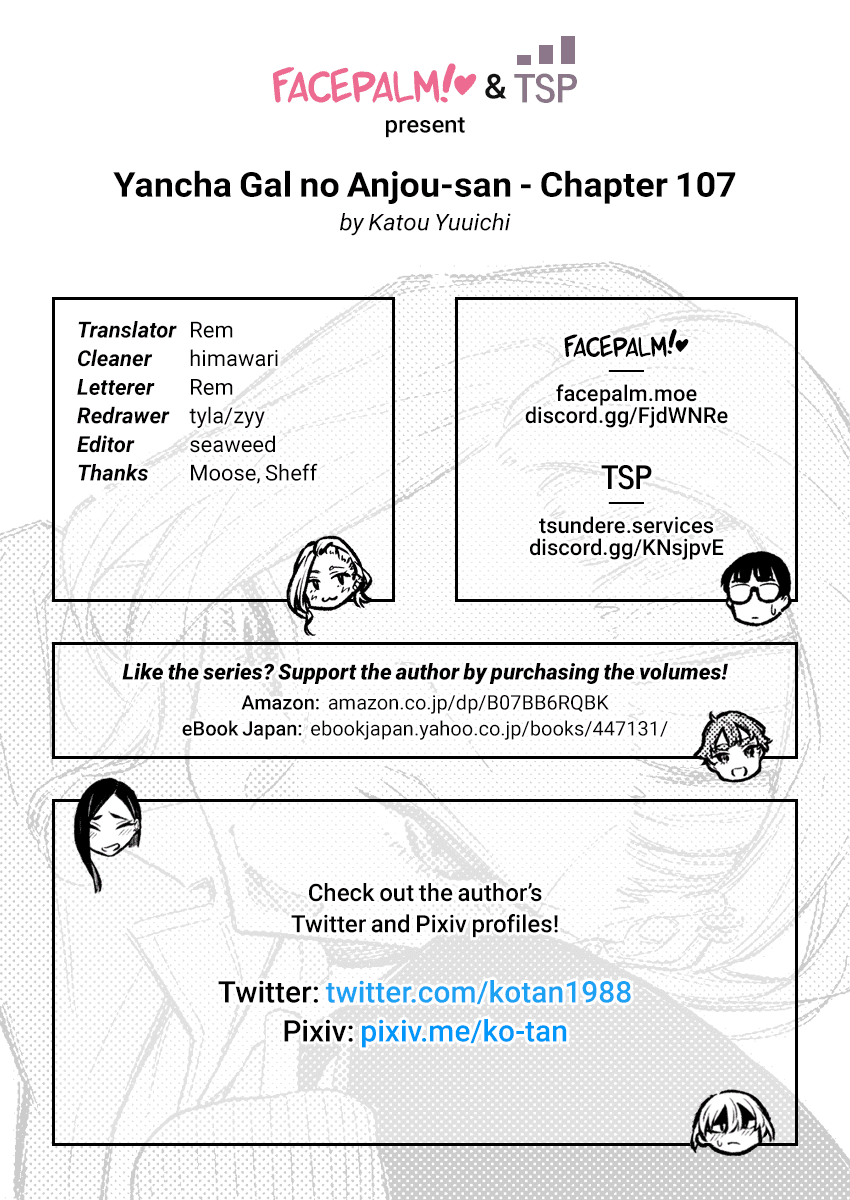 Yancha Gal no Anjou-san Chapter 107 page 18 - Chapter 107: Seto Likes Studying