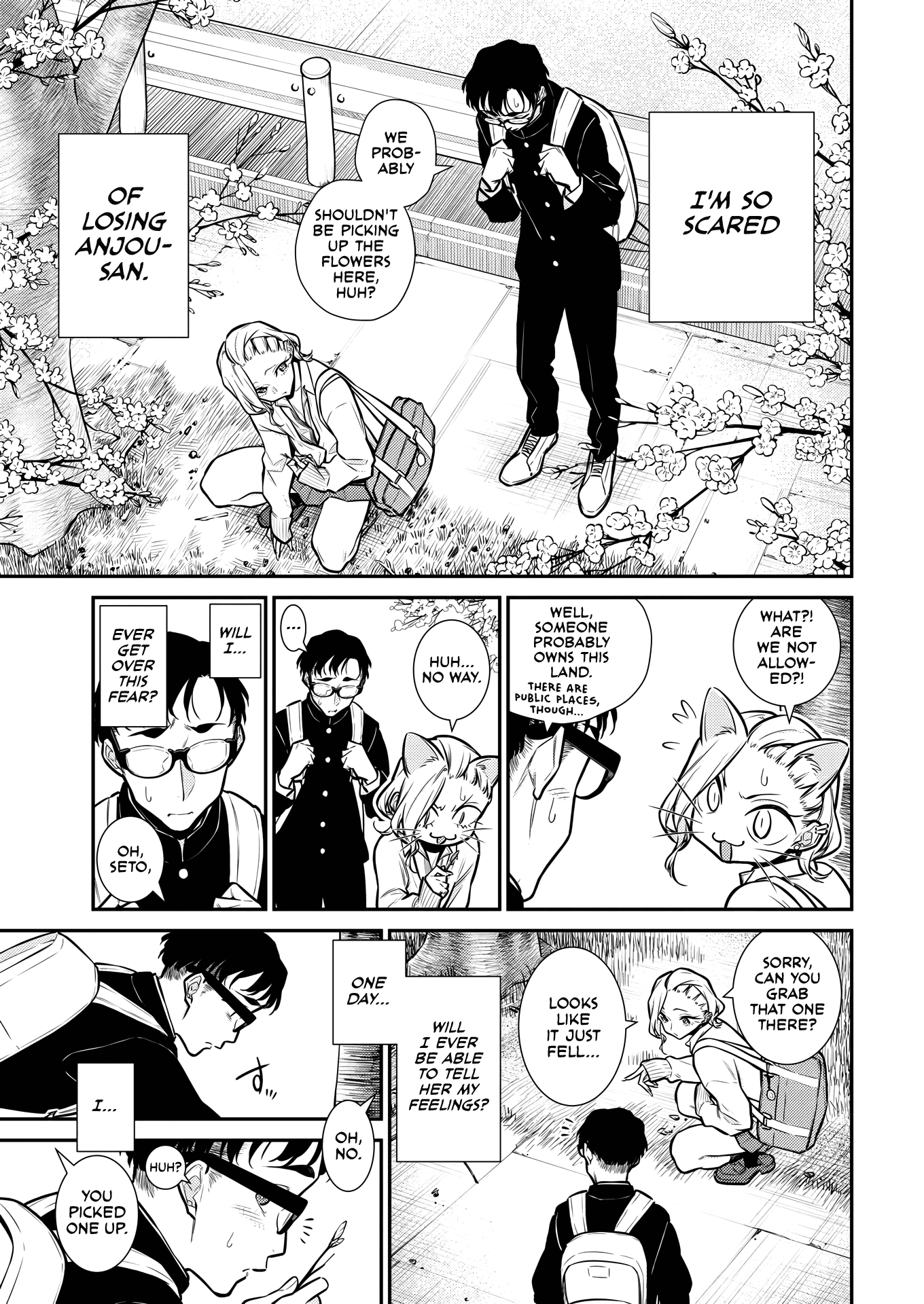 Yancha Gal no Anjou-san Chapter 112 page 10 - Chapter 112: Anjou-san Wants to Eat Cherry Blossoms