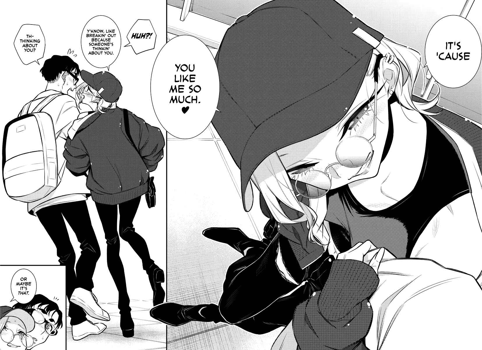 Yancha Gal no Anjou-san Chapter 116 page 14 - Chapter 116: Anjou-san Doesn't Want to Be Looked At