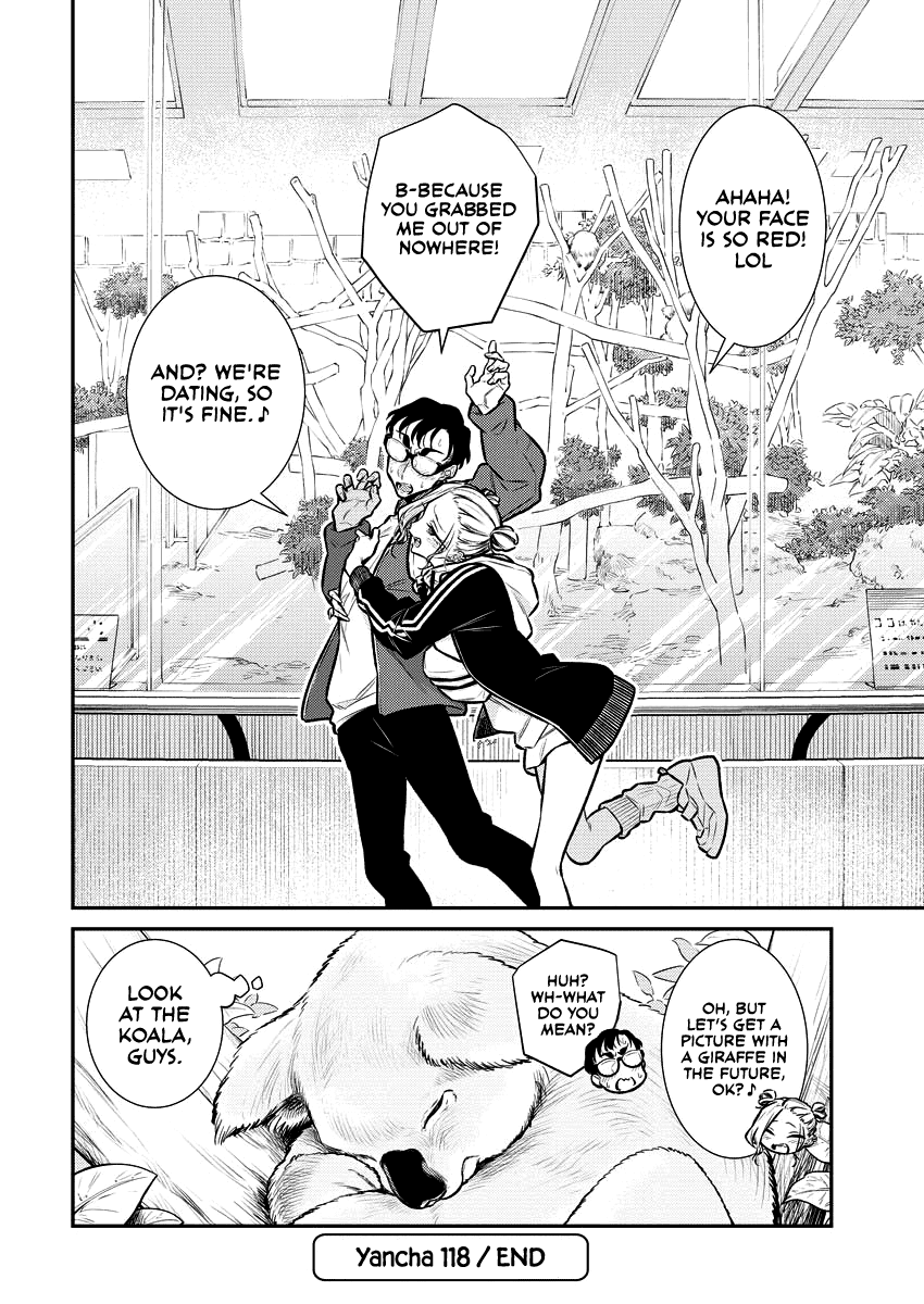 Yancha Gal no Anjou-san Chapter 118 page 14 - Chapter 118: Anjou-san Likes Giraffes