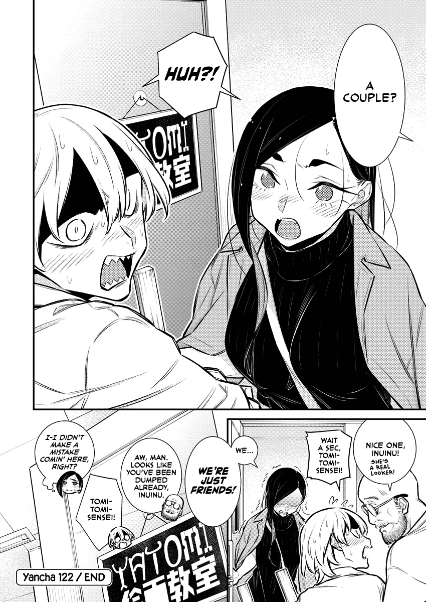 Yancha Gal no Anjou-san Chapter 122 page 14 - Chapter 122: Chita-san's Unchanging Daily Life and Toyoda-san's Changing Daily Life