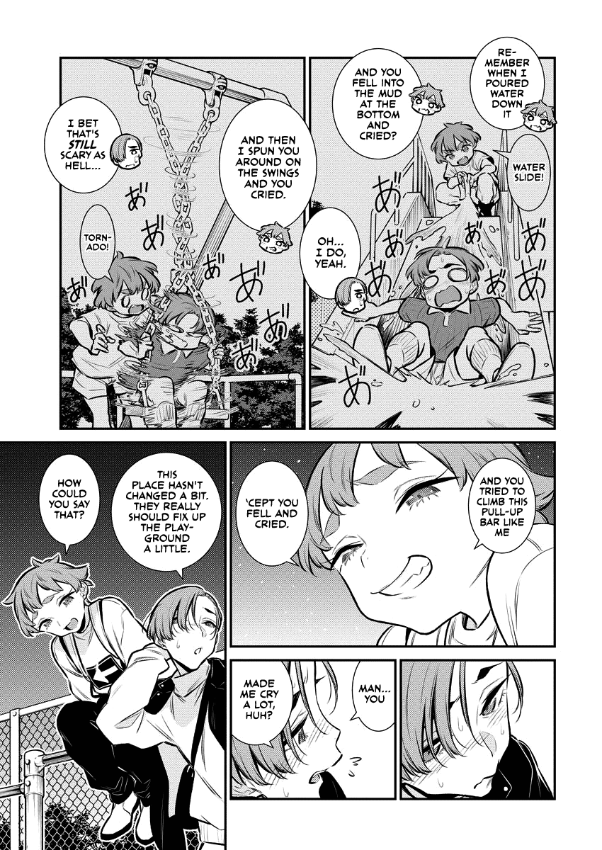 Yancha Gal no Anjou-san Chapter 122 page 3 - Chapter 122: Chita-san's Unchanging Daily Life and Toyoda-san's Changing Daily Life