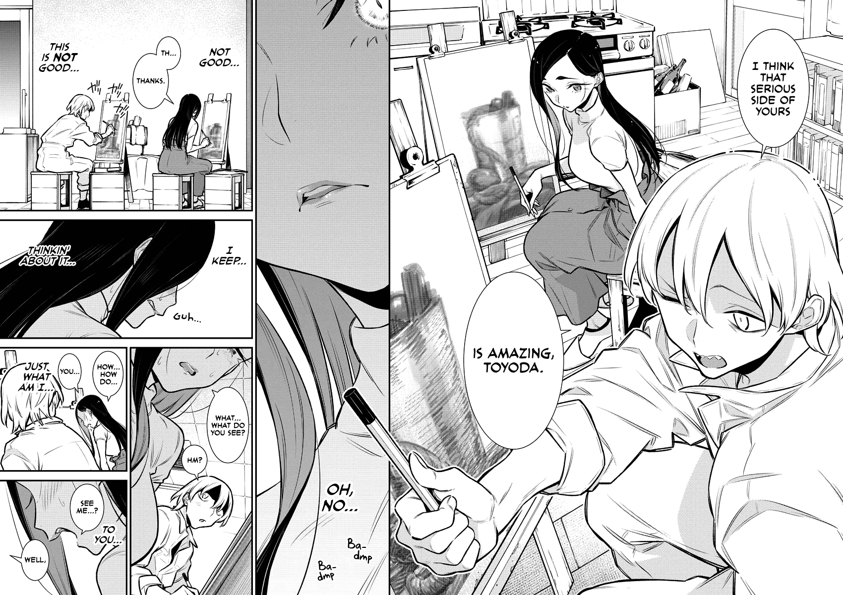 Yancha Gal no Anjou-san Chapter 123 page 10 - Chapter 123: Toyoda-san Wants to Look Properly