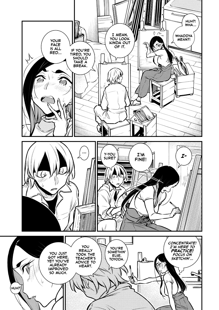 Yancha Gal no Anjou-san Chapter 123 page 9 - Chapter 123: Toyoda-san Wants to Look Properly