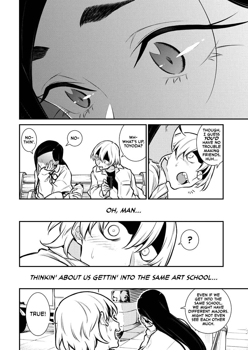 Yancha Gal no Anjou-san Chapter 124 page 10 - Chapter 124: Toyoda-san Lets Out a Sigh