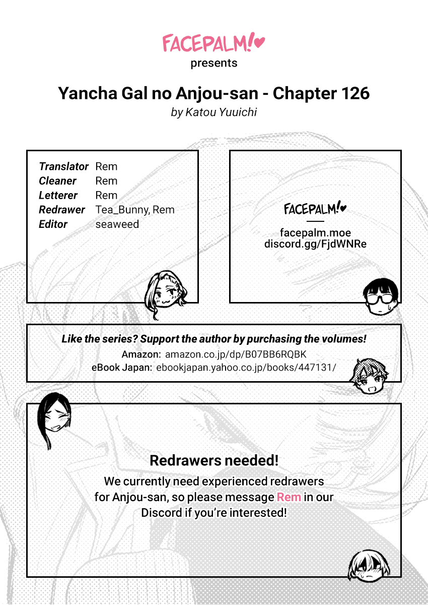 Yancha Gal no Anjou-san Chapter 126 page 16 - Chapter 126: Anjou-san's Birthday