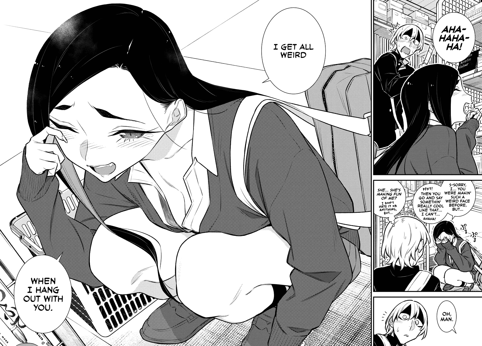 Yancha Gal no Anjou-san Chapter 130 page 11 - Chapter 130: What Inuyama Wants