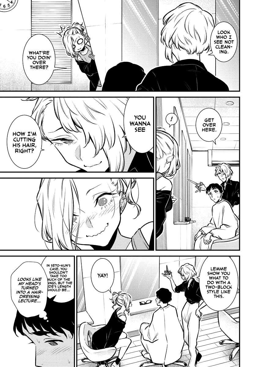 Yancha Gal no Anjou-san Chapter 131 page 9 - Chapter 131: Anjou-san Has to Help Out