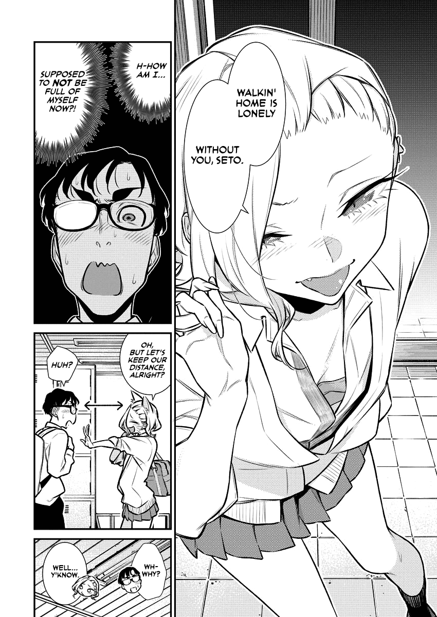 Yancha Gal no Anjou-san Chapter 133 page 10 - Chapter 133: Anjou-san Wants to Walk Home With Seto-kun