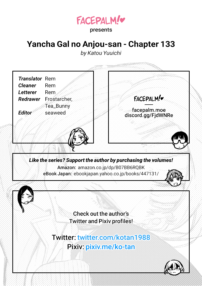 Yancha Gal no Anjou-san Chapter 133 page 16 - Chapter 133: Anjou-san Wants to Walk Home With Seto-kun