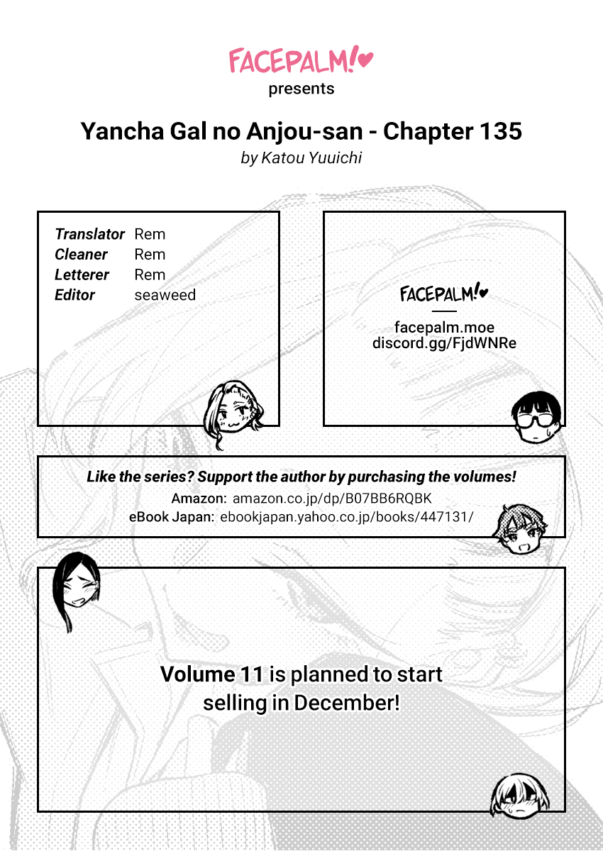 Yancha Gal no Anjou-san Chapter 135 page 15 - Chapter 135: Chita-san Wants to Eat Rice Balls