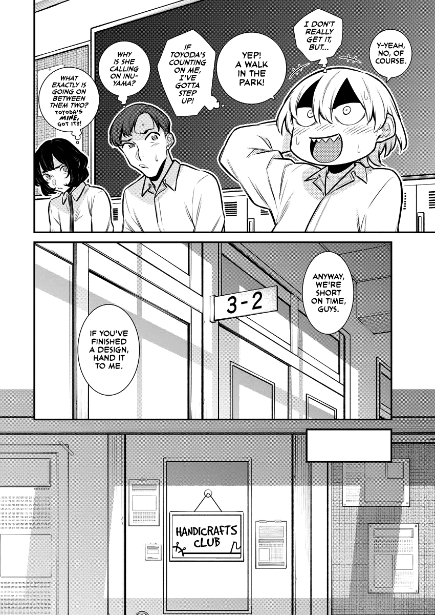 Yancha Gal no Anjou-san Chapter 136 page 8 - Chapter 136: Toyoda-san Wants to Design the T-shirts