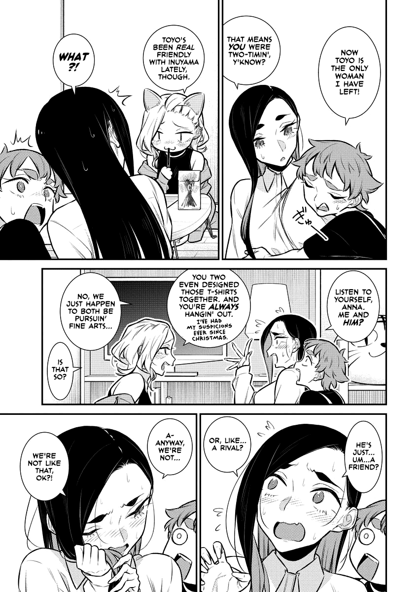 Yancha Gal no Anjou-san Chapter 140 page 9 - Chapter 140: Anjou-san and Friends' Study Group