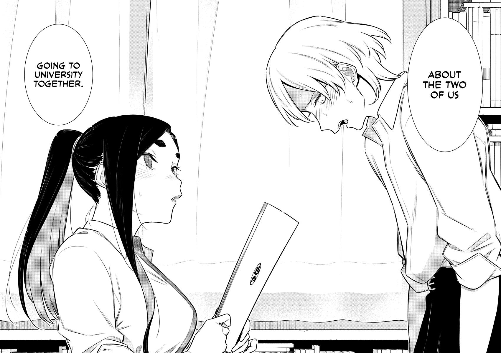 Yancha Gal no Anjou-san Chapter 141 page 10 - Chapter 141: Toyoda-san's Career Survey