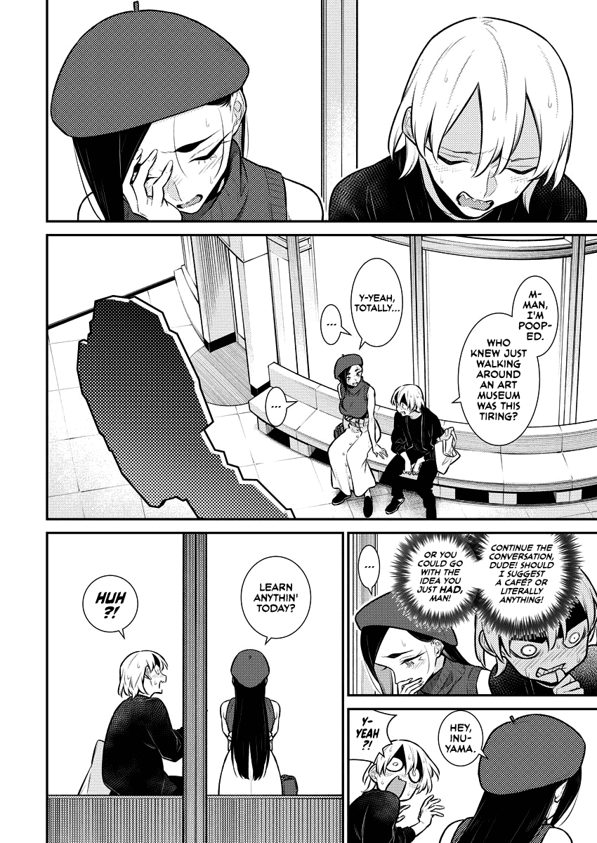 Yancha Gal no Anjou-san Chapter 143 page 6 - Chapter 143: Toyoda-san and Inuyama-kun's Art Museum Date