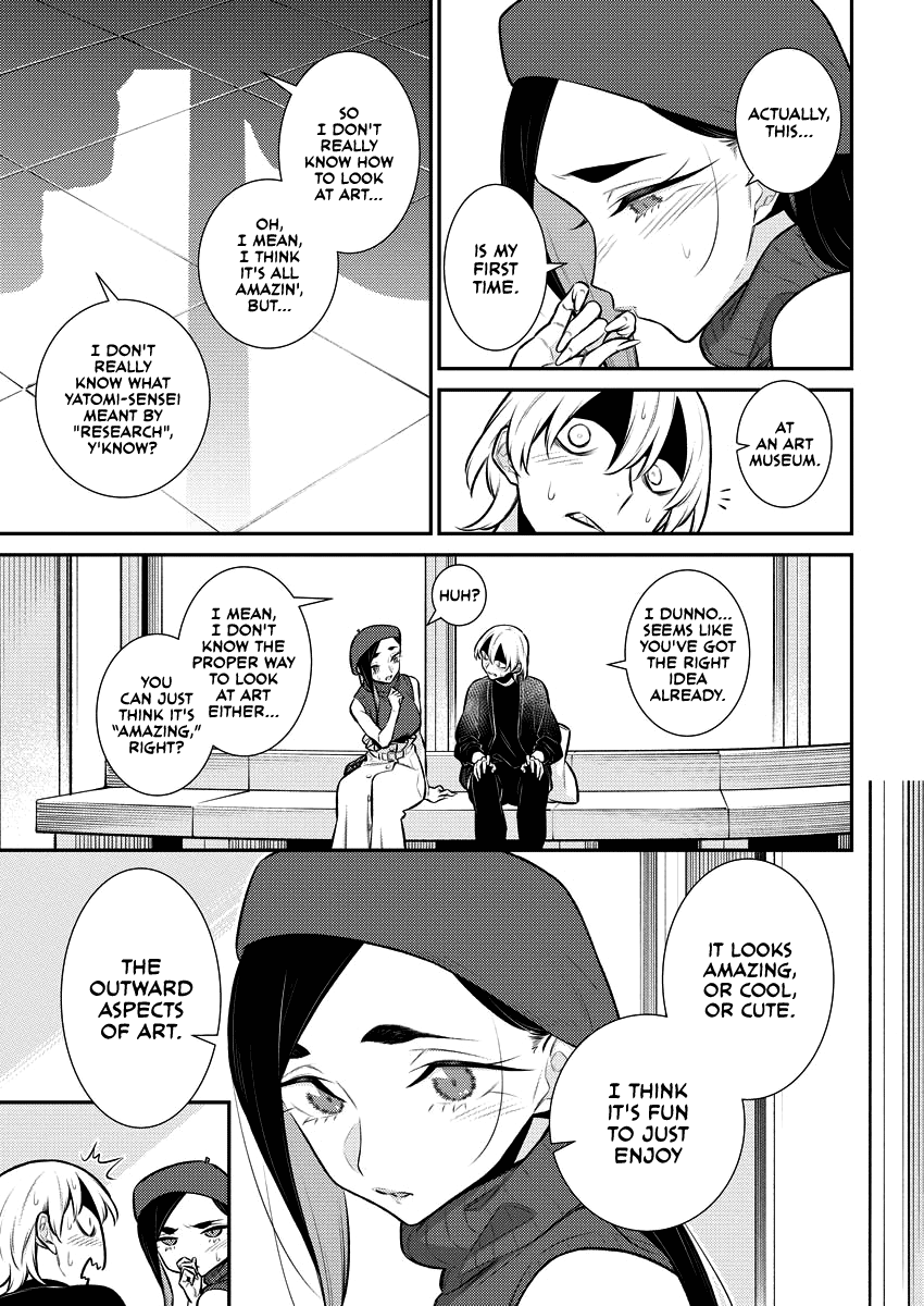 Yancha Gal no Anjou-san Chapter 143 page 7 - Chapter 143: Toyoda-san and Inuyama-kun's Art Museum Date