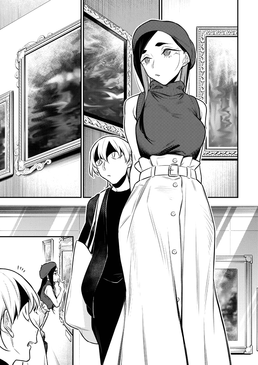 Yancha Gal no Anjou-san Chapter 143 page 9 - Chapter 143: Toyoda-san and Inuyama-kun's Art Museum Date