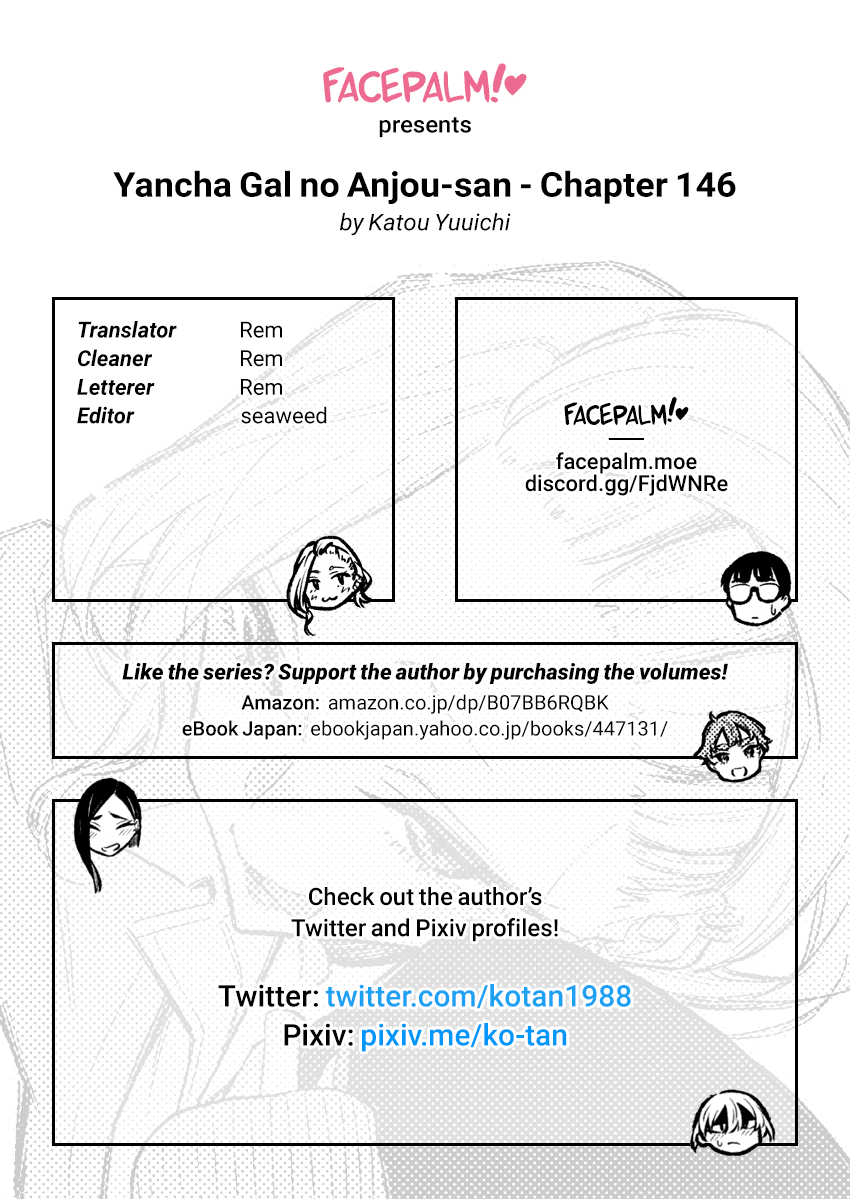 Yancha Gal no Anjou-san Chapter 146 page 14 - Chapter 146: Anjou-san Wants to Do Everything