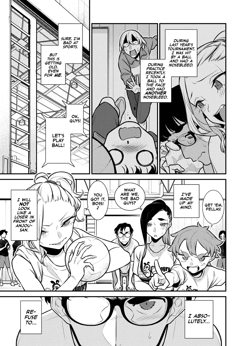 Yancha Gal no Anjou-san Chapter 148 page 1 - Chapter 148: Seto-kun Gives It His All at the Tournament