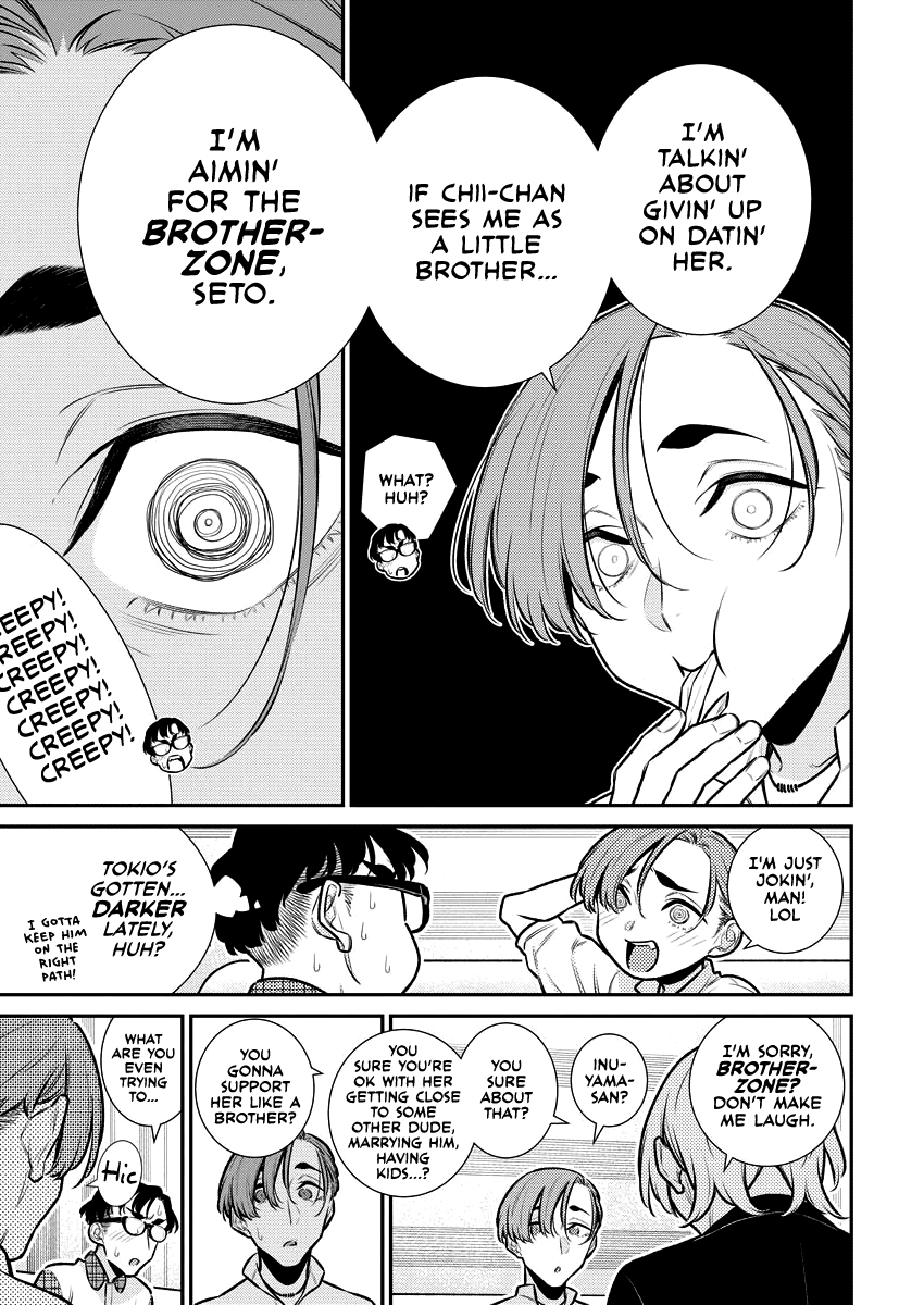 Yancha Gal no Anjou-san Chapter 153 page 9 - Chapter 153: Three Good Friends