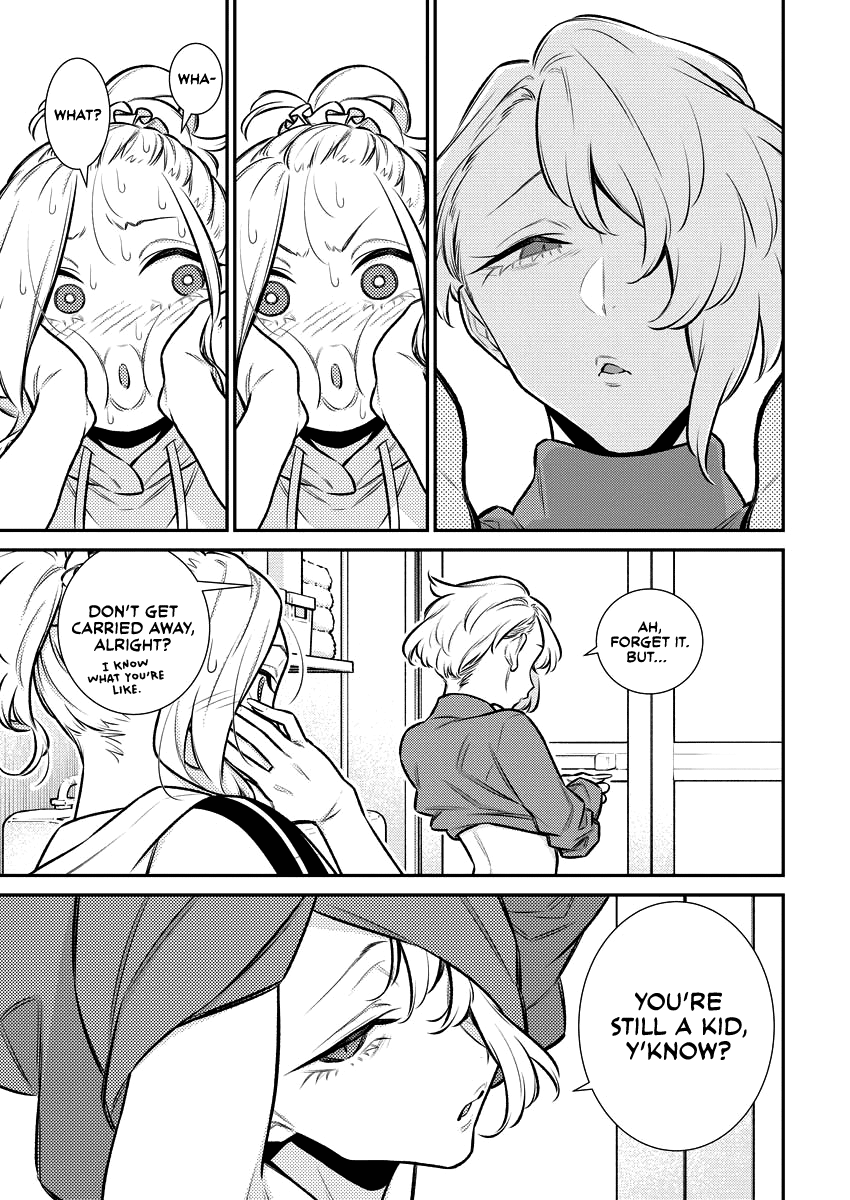 Yancha Gal no Anjou-san Chapter 154 page 3 - Chapter 154: Anjou-san Can't See Her Mother's Face