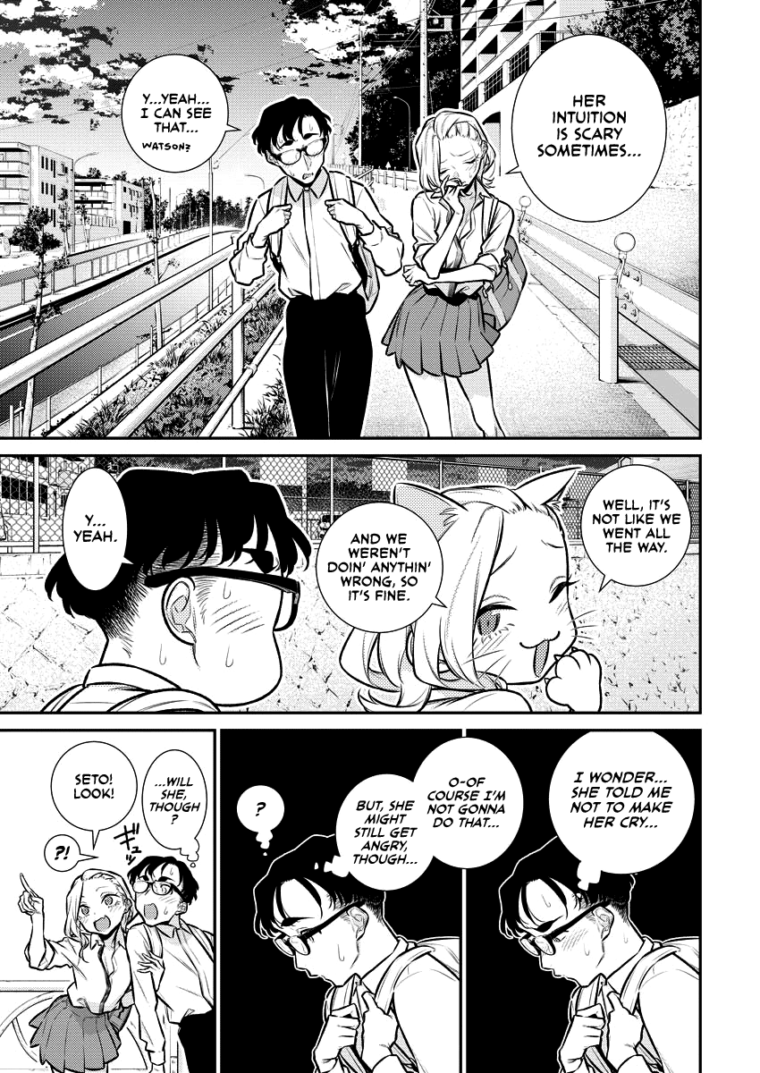 Yancha Gal no Anjou-san Chapter 154 page 5 - Chapter 154: Anjou-san Can't See Her Mother's Face