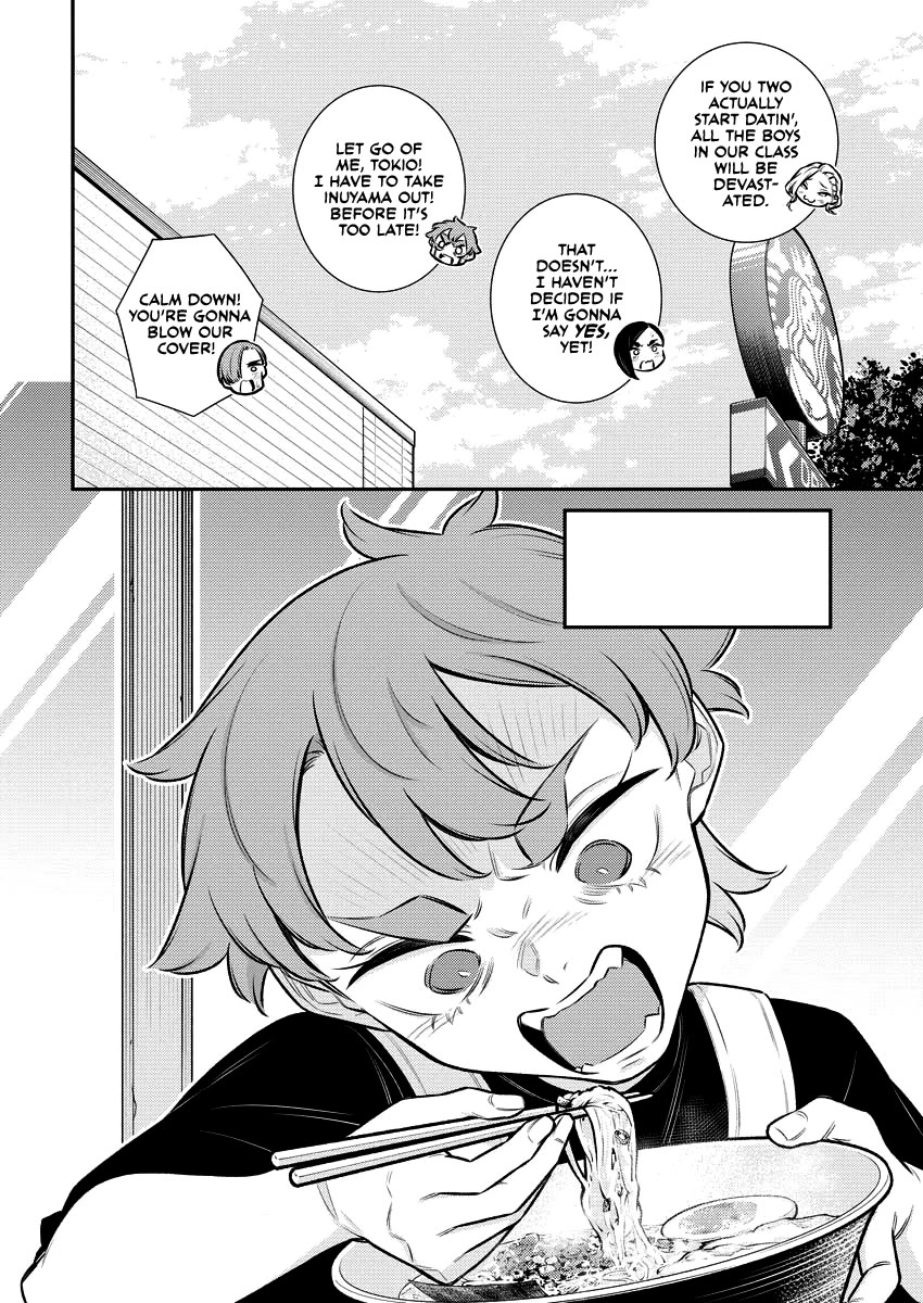 Yancha Gal no Anjou-san Chapter 156 page 12 - Chapter 156: Tokio-kun Wants To Stay By Chita-san's Side
