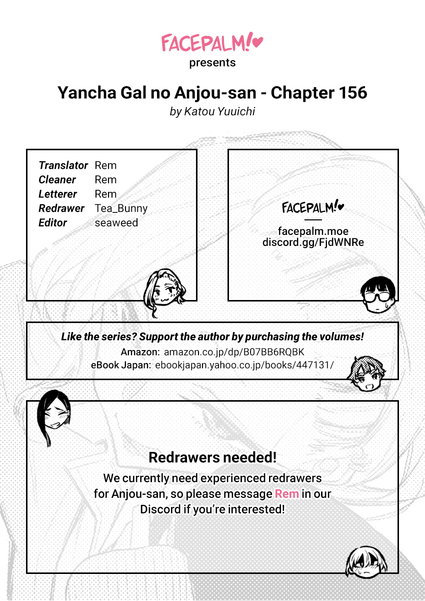 Yancha Gal no Anjou-san Chapter 156 page 16 - Chapter 156: Tokio-kun Wants To Stay By Chita-san's Side