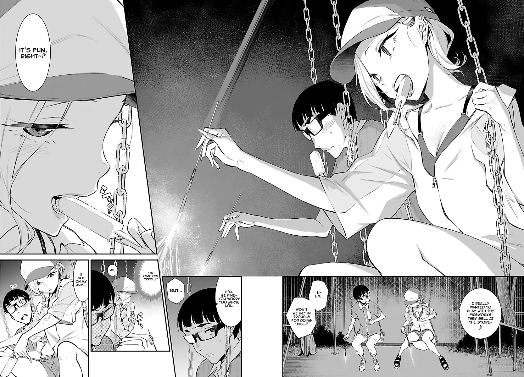 Yancha Gal no Anjou-san Chapter 16 page 9 - Chapter 16: Anjou-san Wants to Play at Night