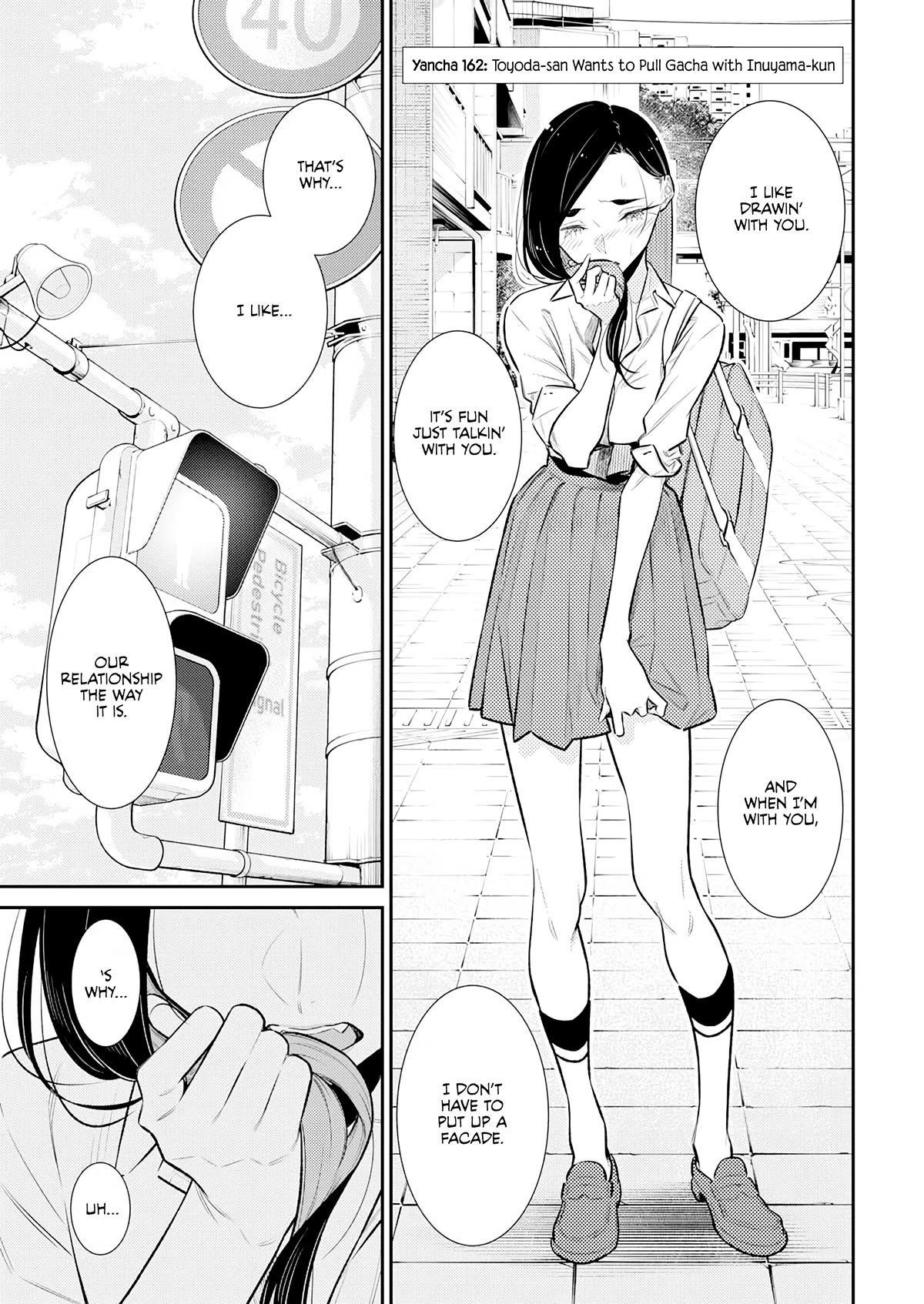 Yancha Gal no Anjou-san Chapter 162 page 3 - Chapter 162: Toyoda-san Wants to Pull Gacha with Inuyama-kun