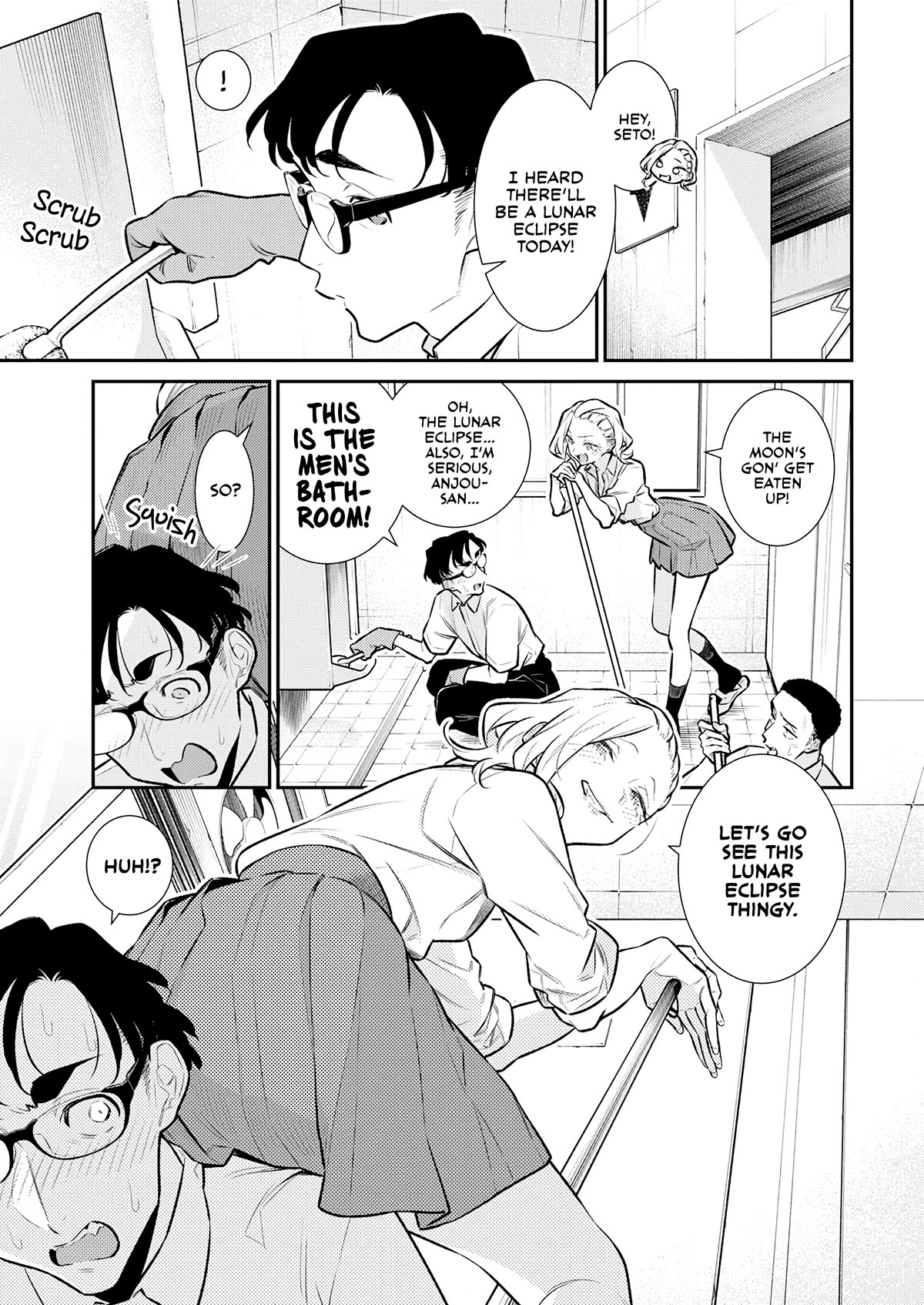 Yancha Gal no Anjou-san Chapter 163 page 1 - Chapter 163: Anjou-san Wants to See a Beautiful Moon