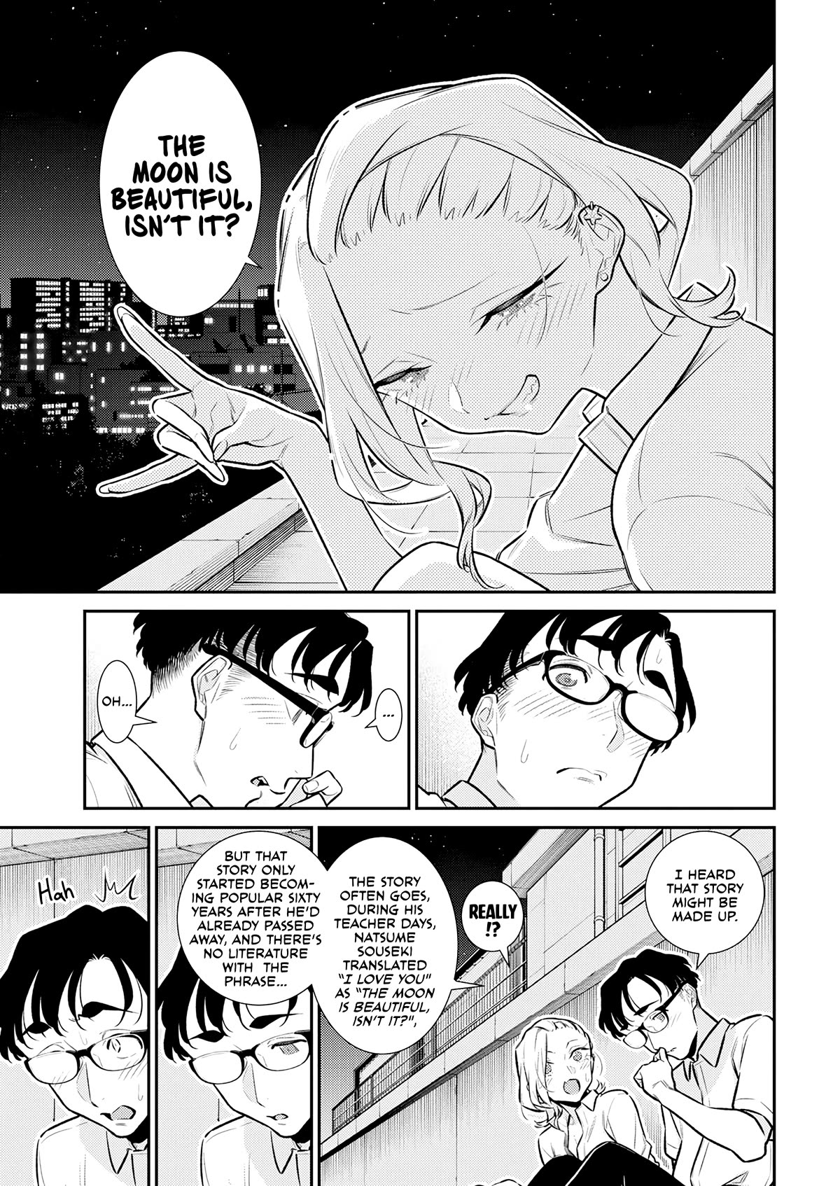 Yancha Gal no Anjou-san Chapter 163 page 7 - Chapter 163: Anjou-san Wants to See a Beautiful Moon
