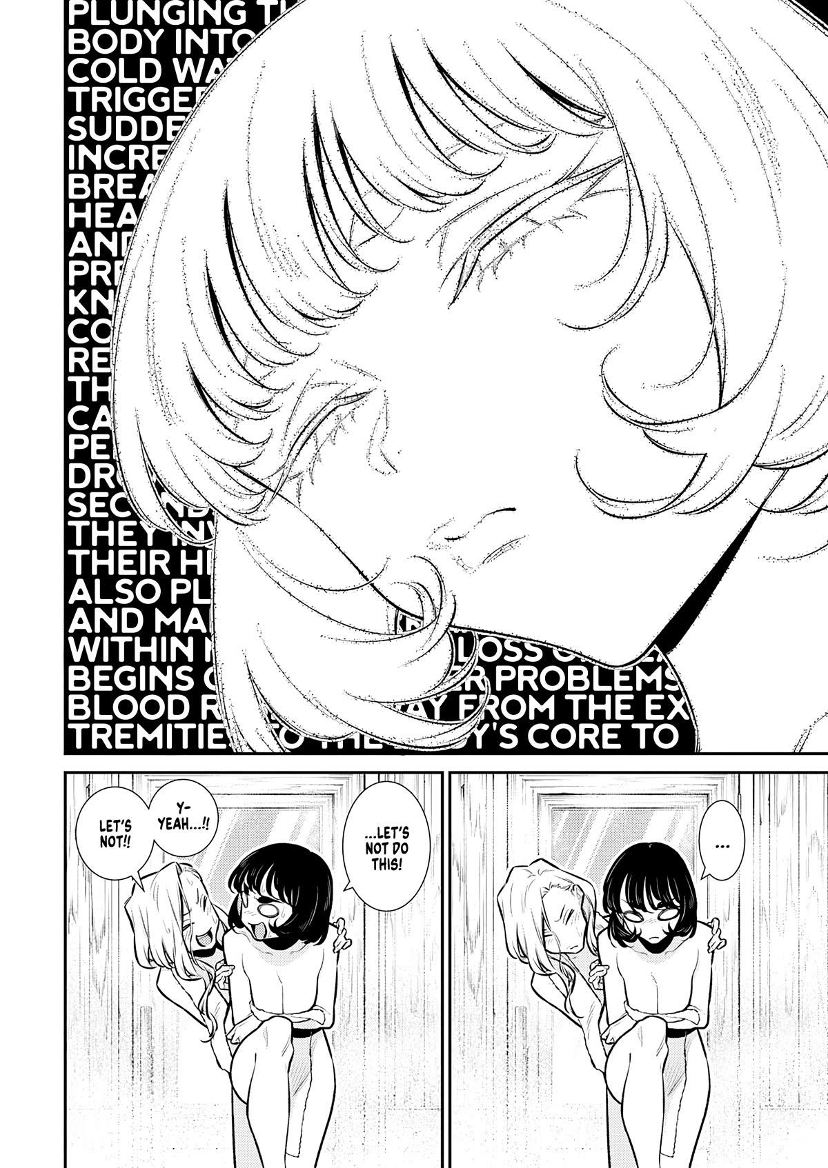Yancha Gal no Anjou-san Chapter 165.5 page 10 - Chapter 165.5: Komaki-sensei Doesn't Want to be Cold-shocked