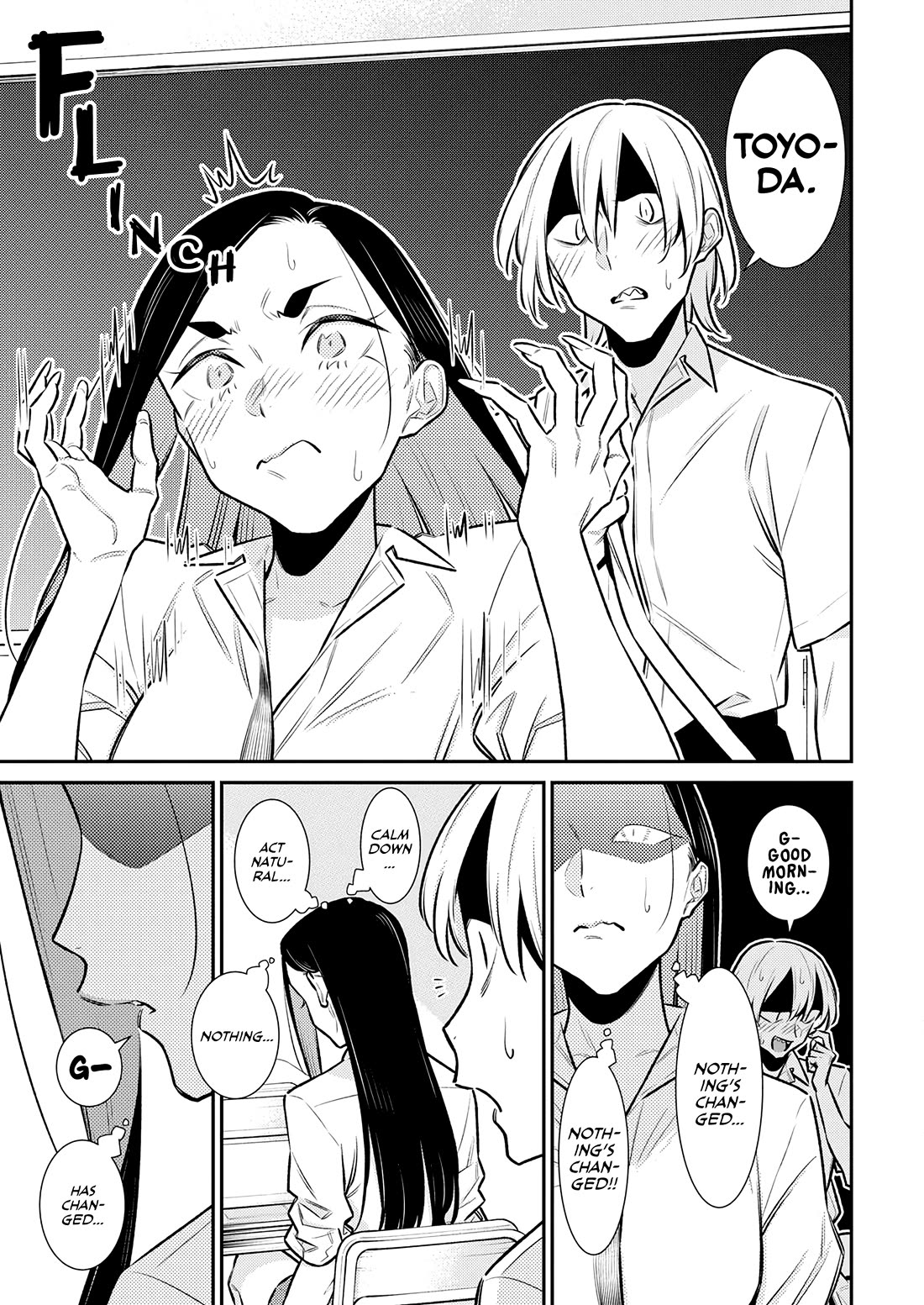 Yancha Gal no Anjou-san Chapter 167 page 5 - Chapter 167: Toyoda-san and Inuyama-kun's First-day — Toyoda-san's Side