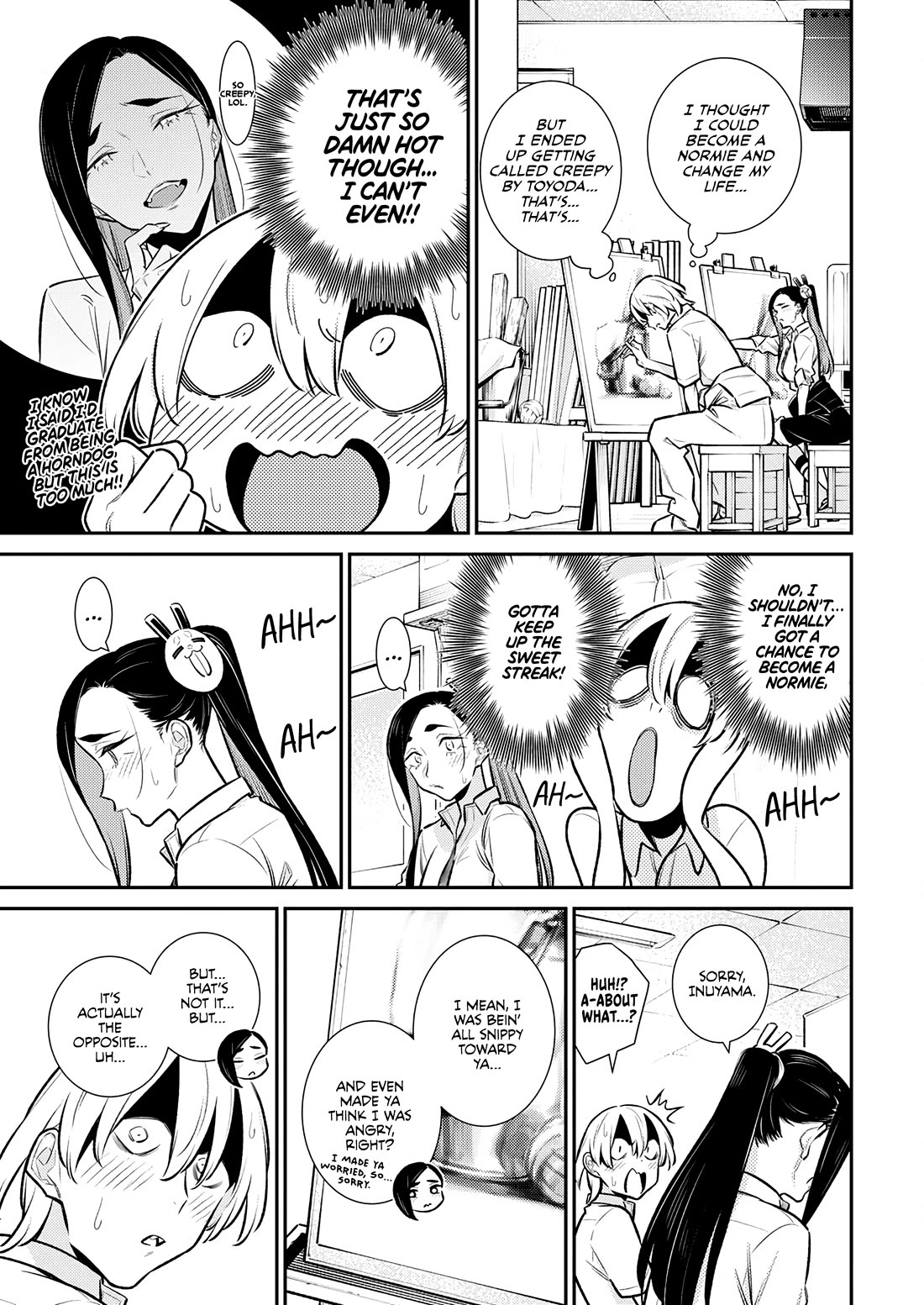 Yancha Gal no Anjou-san Chapter 168 page 13 - Chapter 168: Toyoda-san and Inuyama-kun's First Day — Inuyama-kun's Side