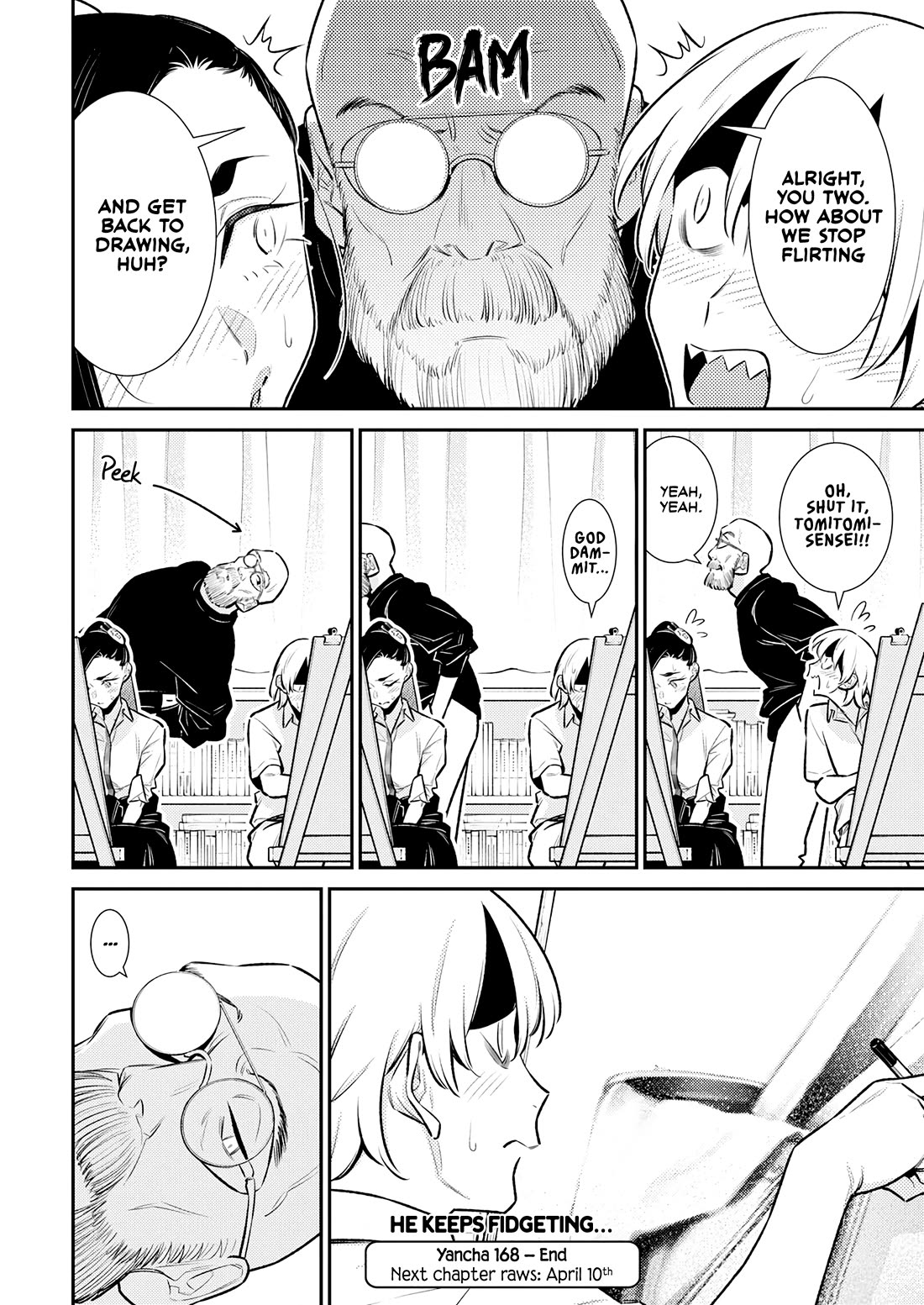 Yancha Gal no Anjou-san Chapter 168 page 15 - Chapter 168: Toyoda-san and Inuyama-kun's First Day — Inuyama-kun's Side