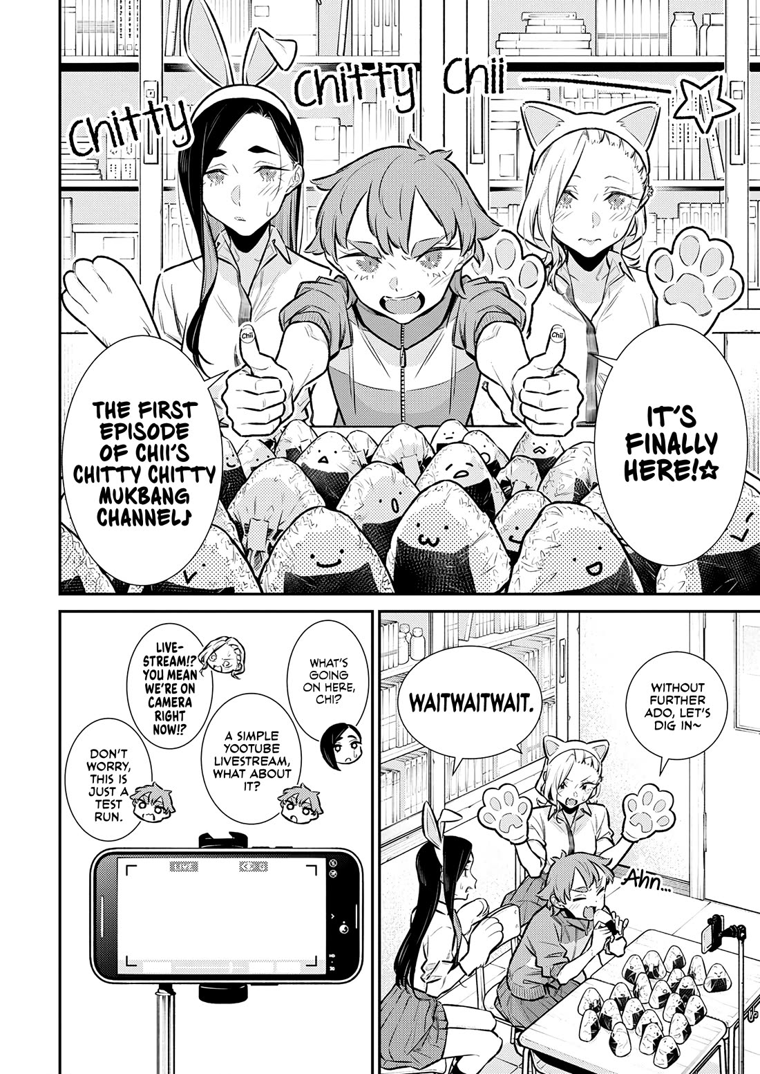 Yancha Gal no Anjou-san Chapter 169 page 4 - Chapter 169: Chita-san Wants to Become a Yootuber