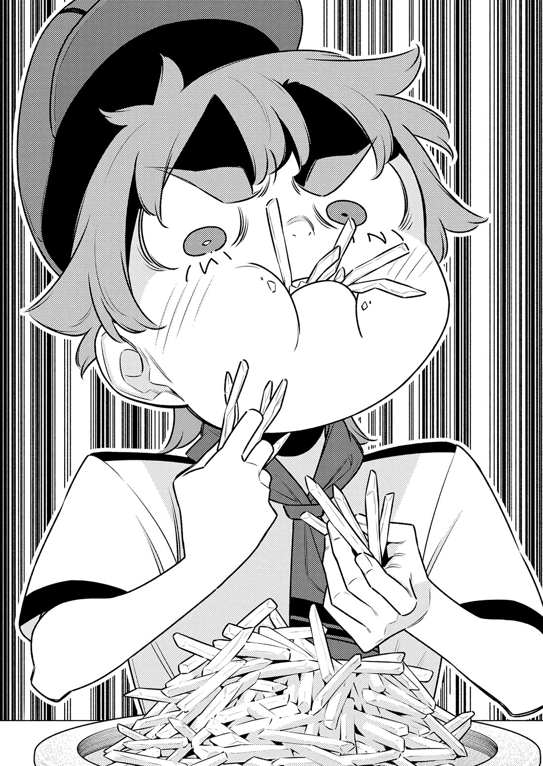 Yancha Gal no Anjou-san Chapter 170 page 12 - Chapter 170: Chita-san Wants to Eat Potteto