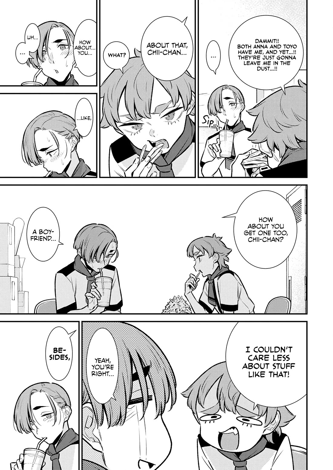 Yancha Gal no Anjou-san Chapter 170 page 5 - Chapter 170: Chita-san Wants to Eat Potteto
