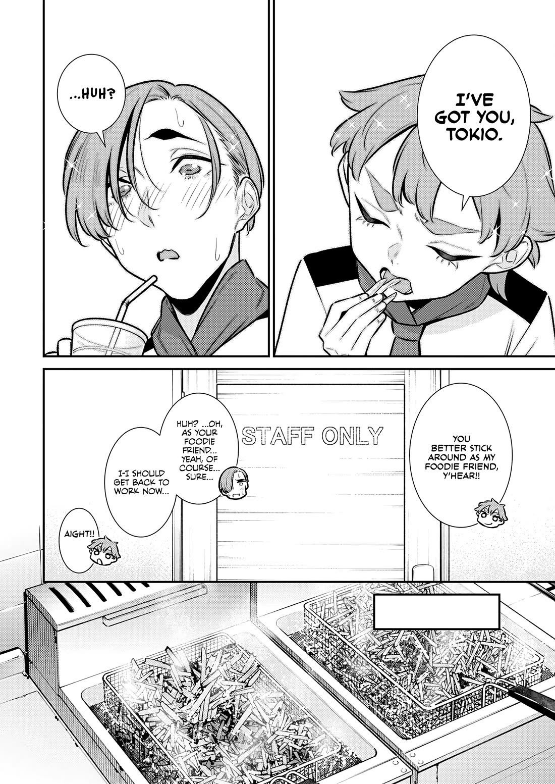 Yancha Gal no Anjou-san Chapter 170 page 6 - Chapter 170: Chita-san Wants to Eat Potteto
