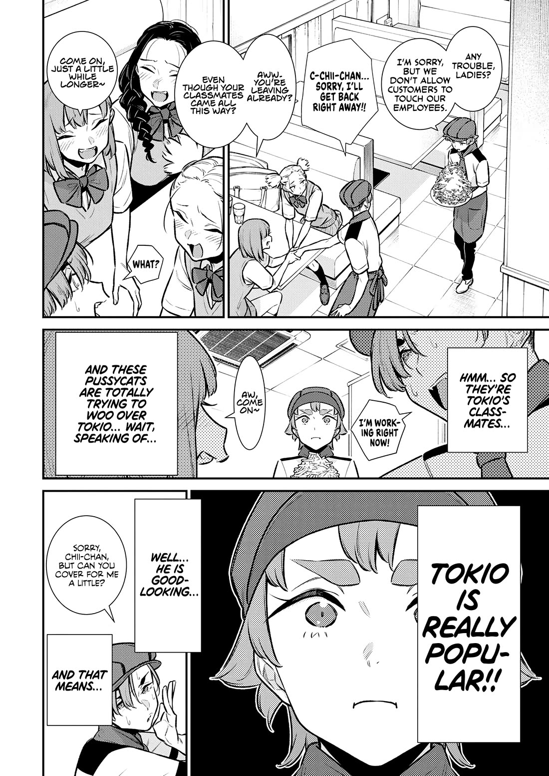 Yancha Gal no Anjou-san Chapter 170 page 8 - Chapter 170: Chita-san Wants to Eat Potteto