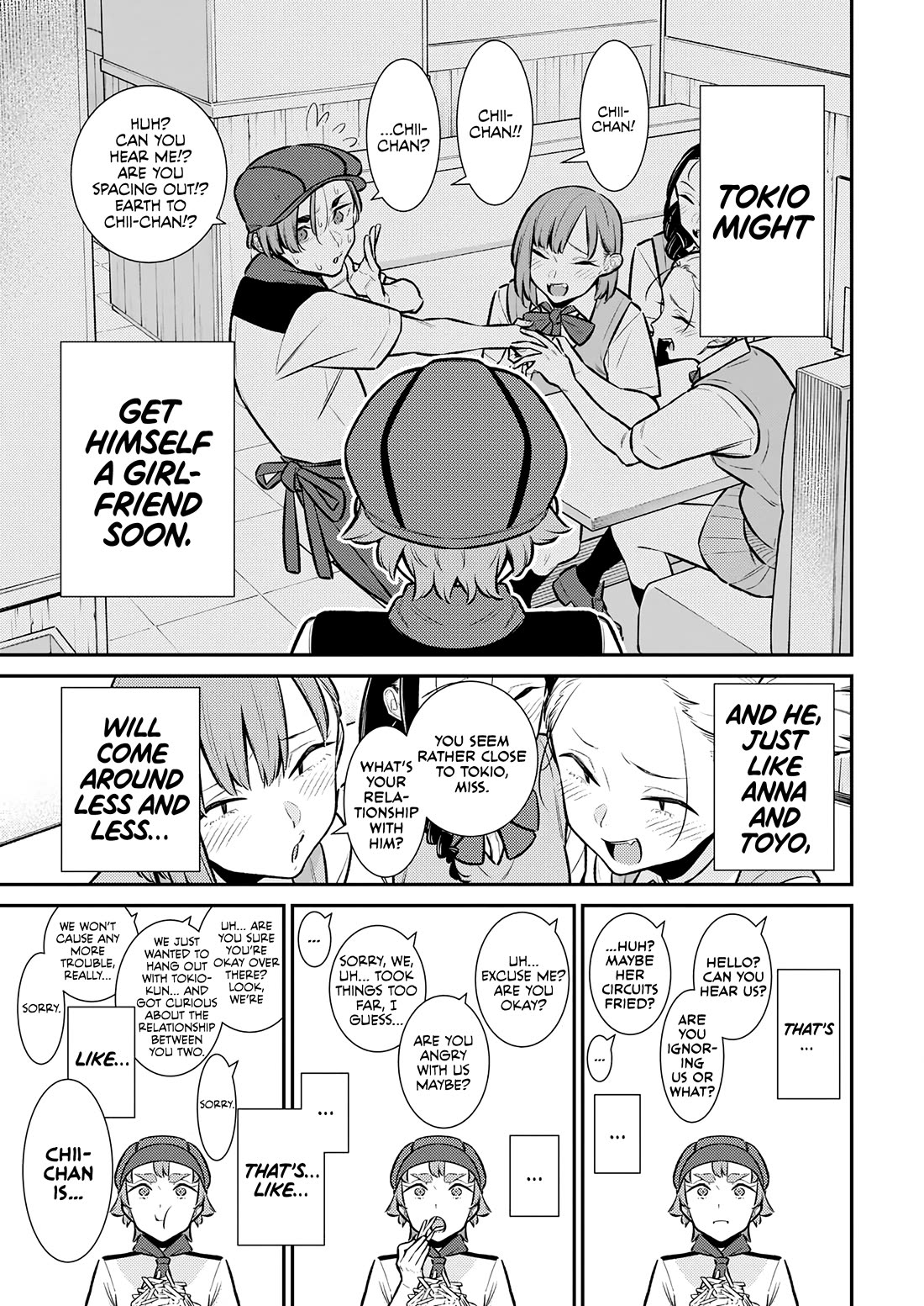 Yancha Gal no Anjou-san Chapter 170 page 9 - Chapter 170: Chita-san Wants to Eat Potteto