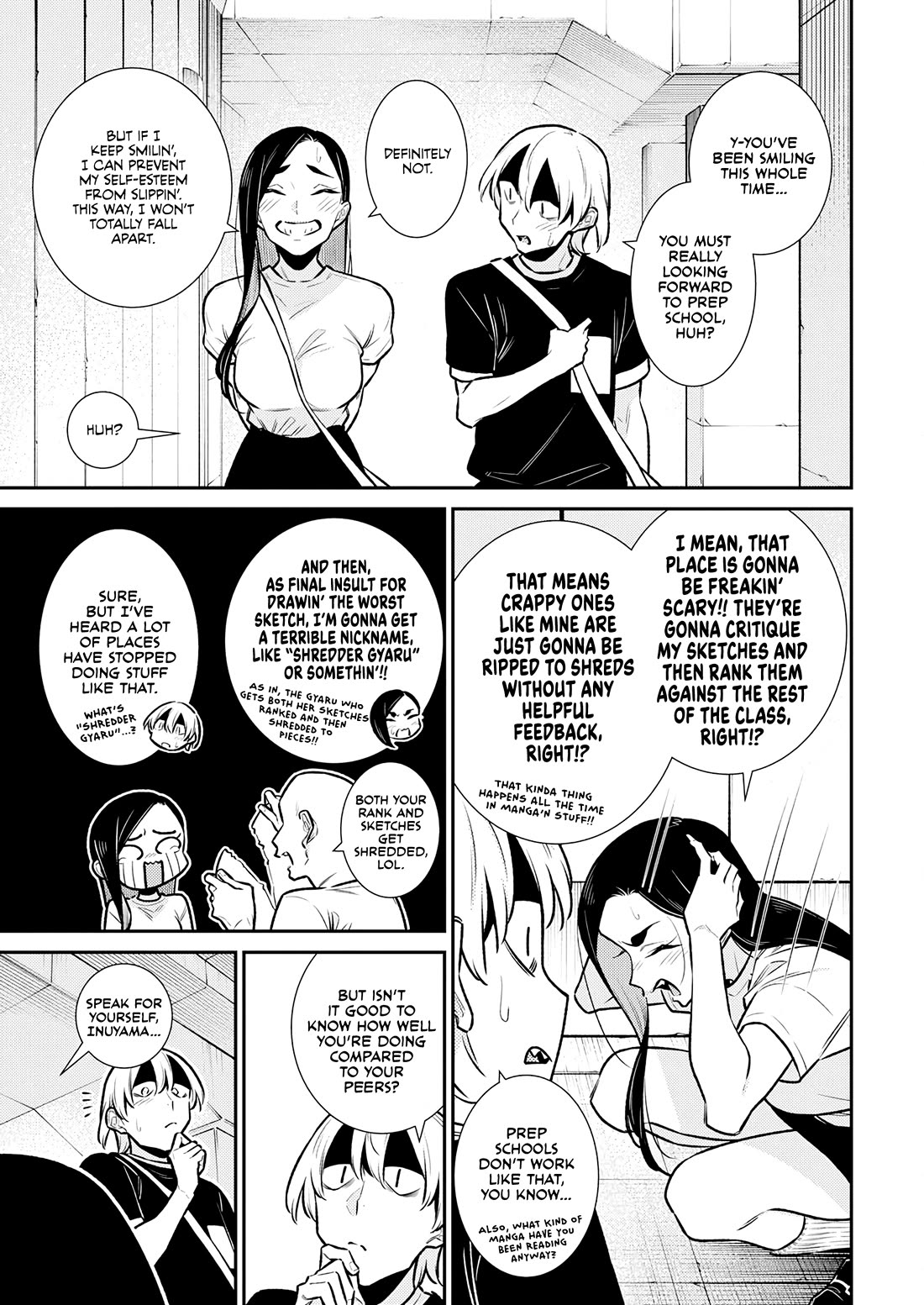 Yancha Gal no Anjou-san Chapter 172 page 3 - Chapter 172: Toyda-san is Afraid of Prep Schools