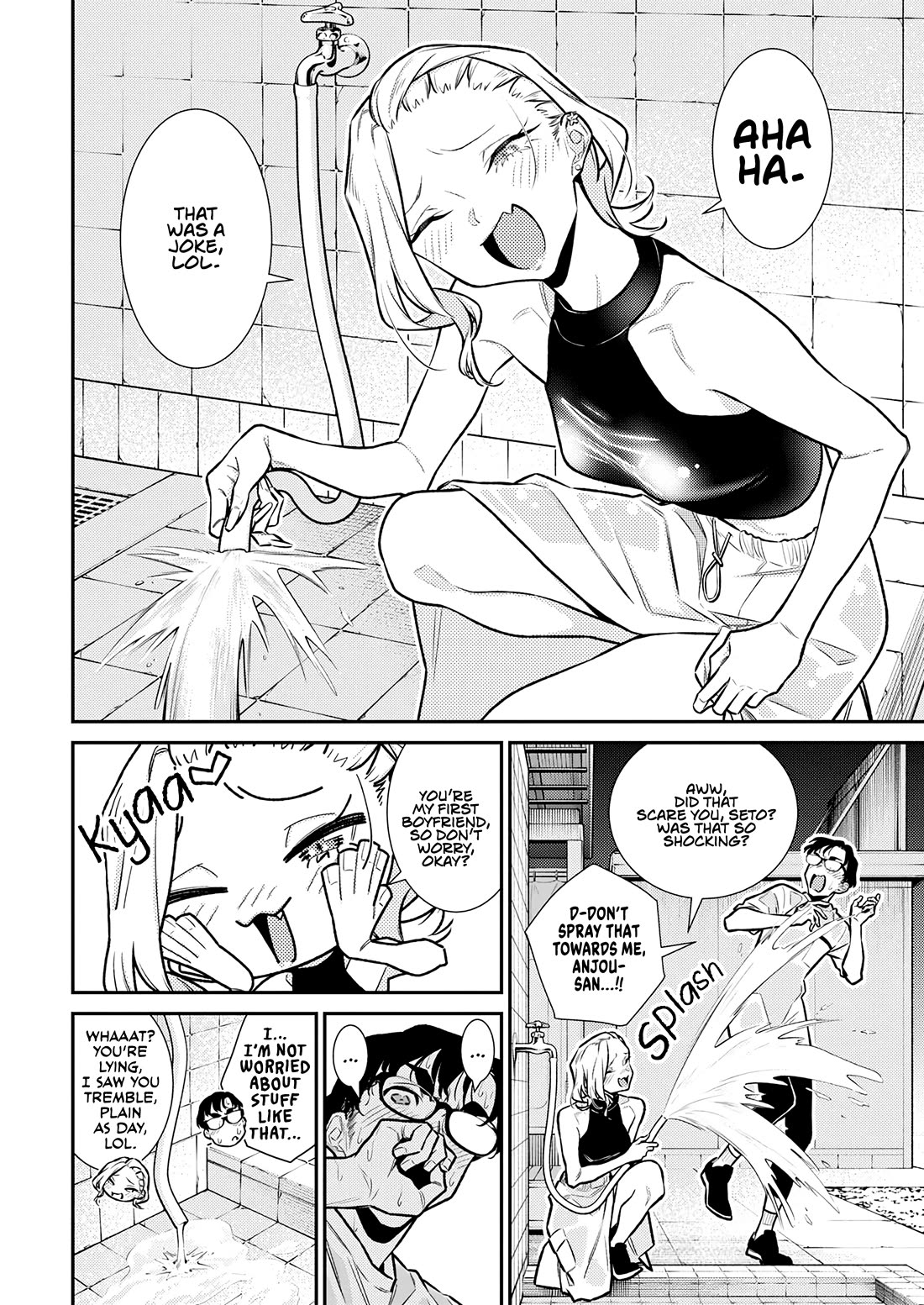 Yancha Gal no Anjou-san Chapter 178 page 4 - Chapter 178: Anjou-san Wants to Take a Shower
