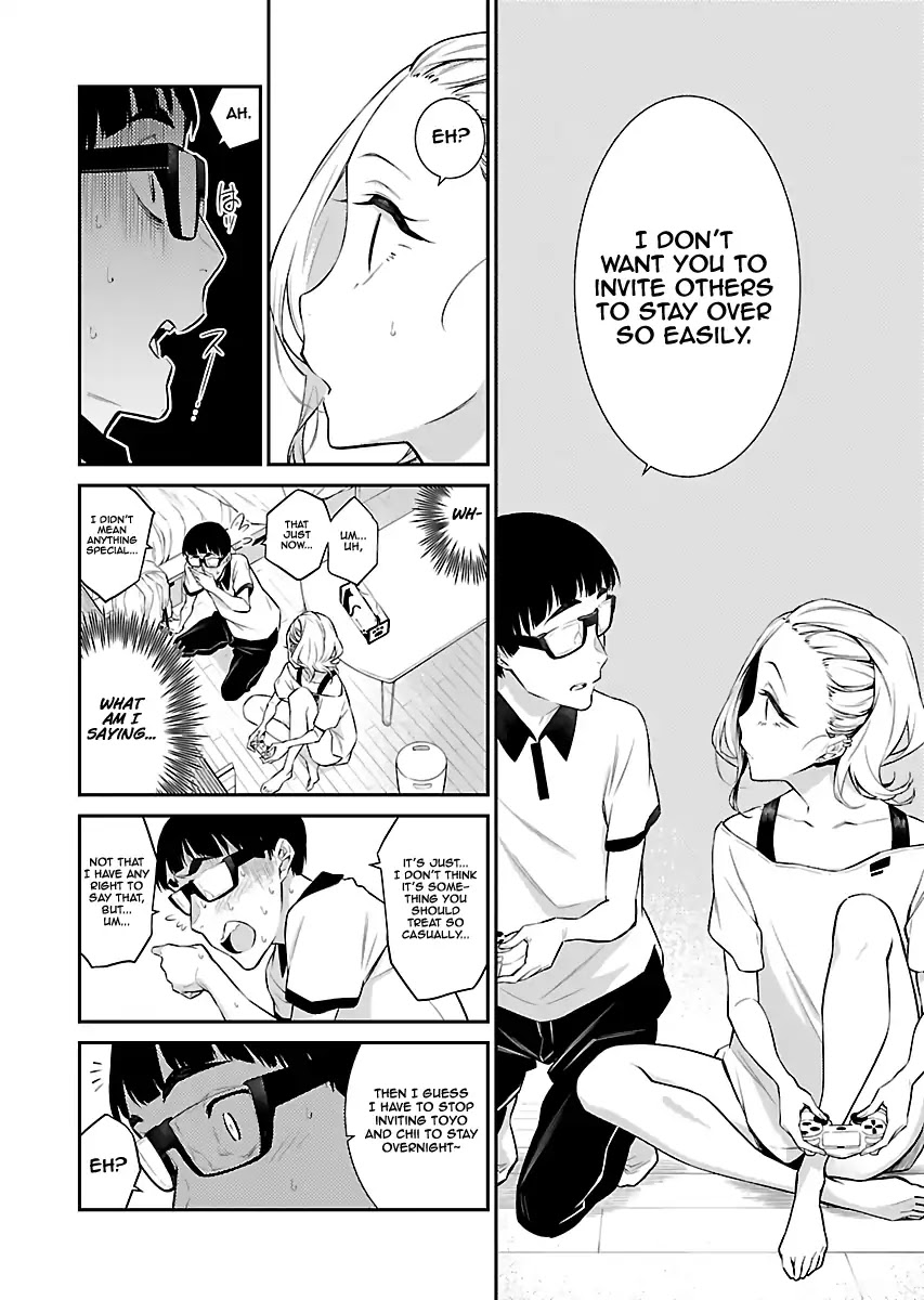 Yancha Gal no Anjou-san Chapter 18 page 10 - Chapter 18: Anjou-san Wants Him to Stay Over
